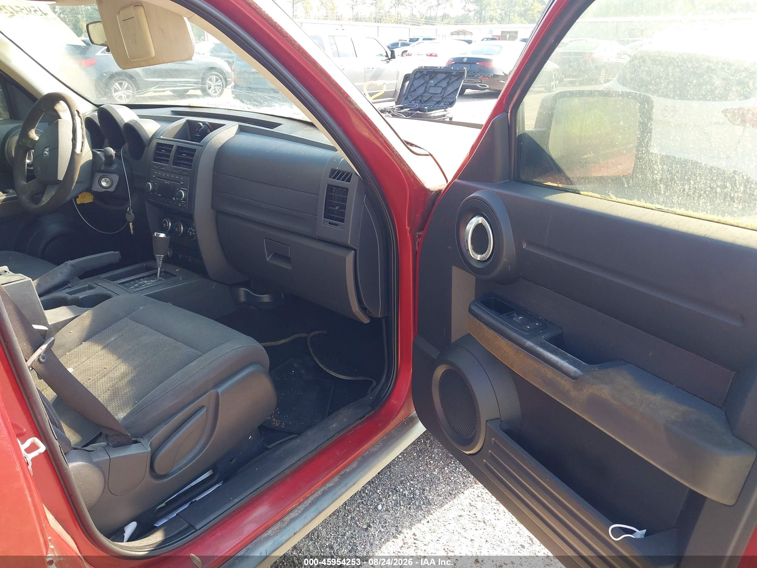 2011 Dodge Nitro Se Red vin: 1D4PT2GKXBW535512