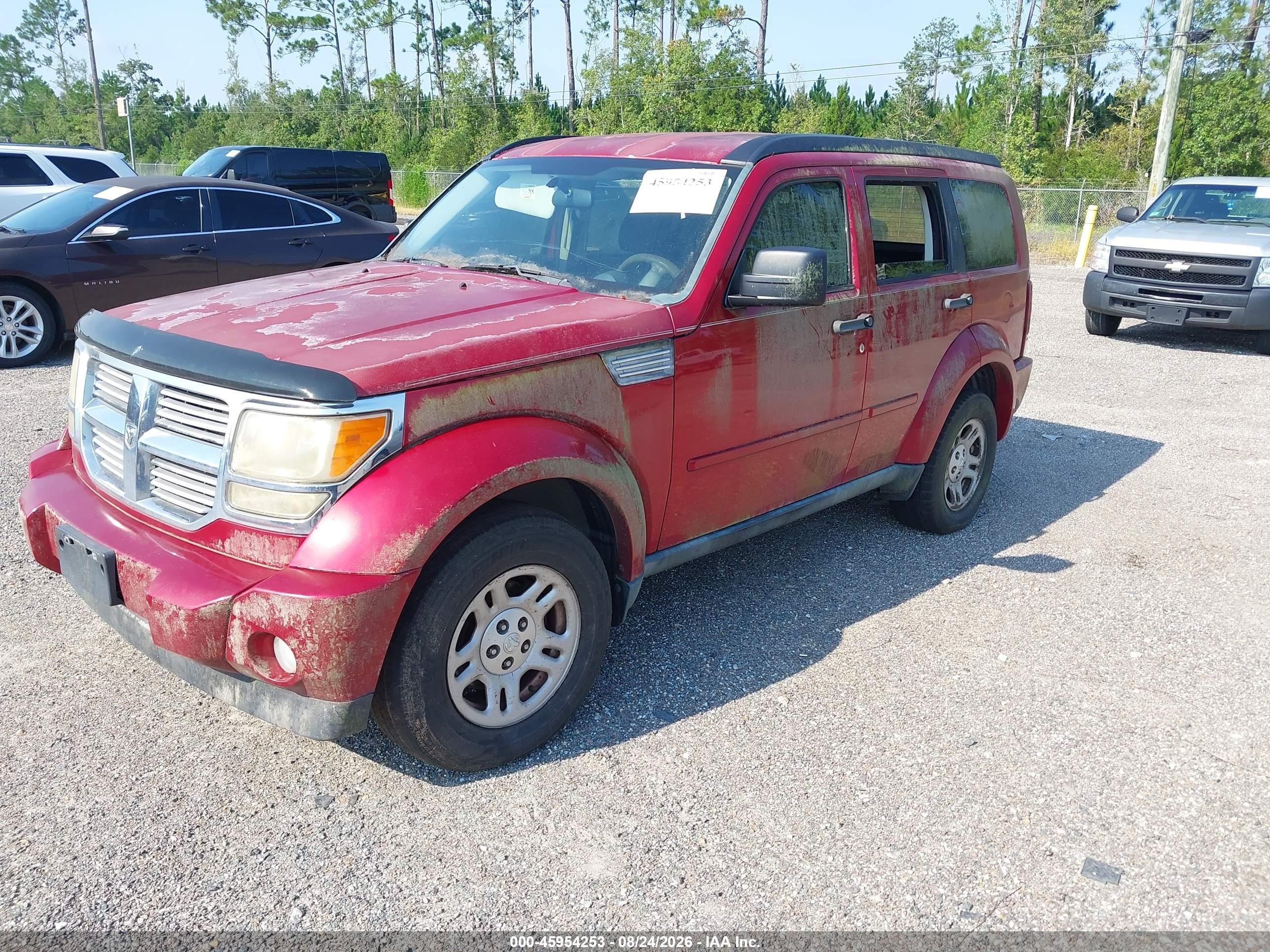 2011 Dodge Nitro Se Red vin: 1D4PT2GKXBW535512