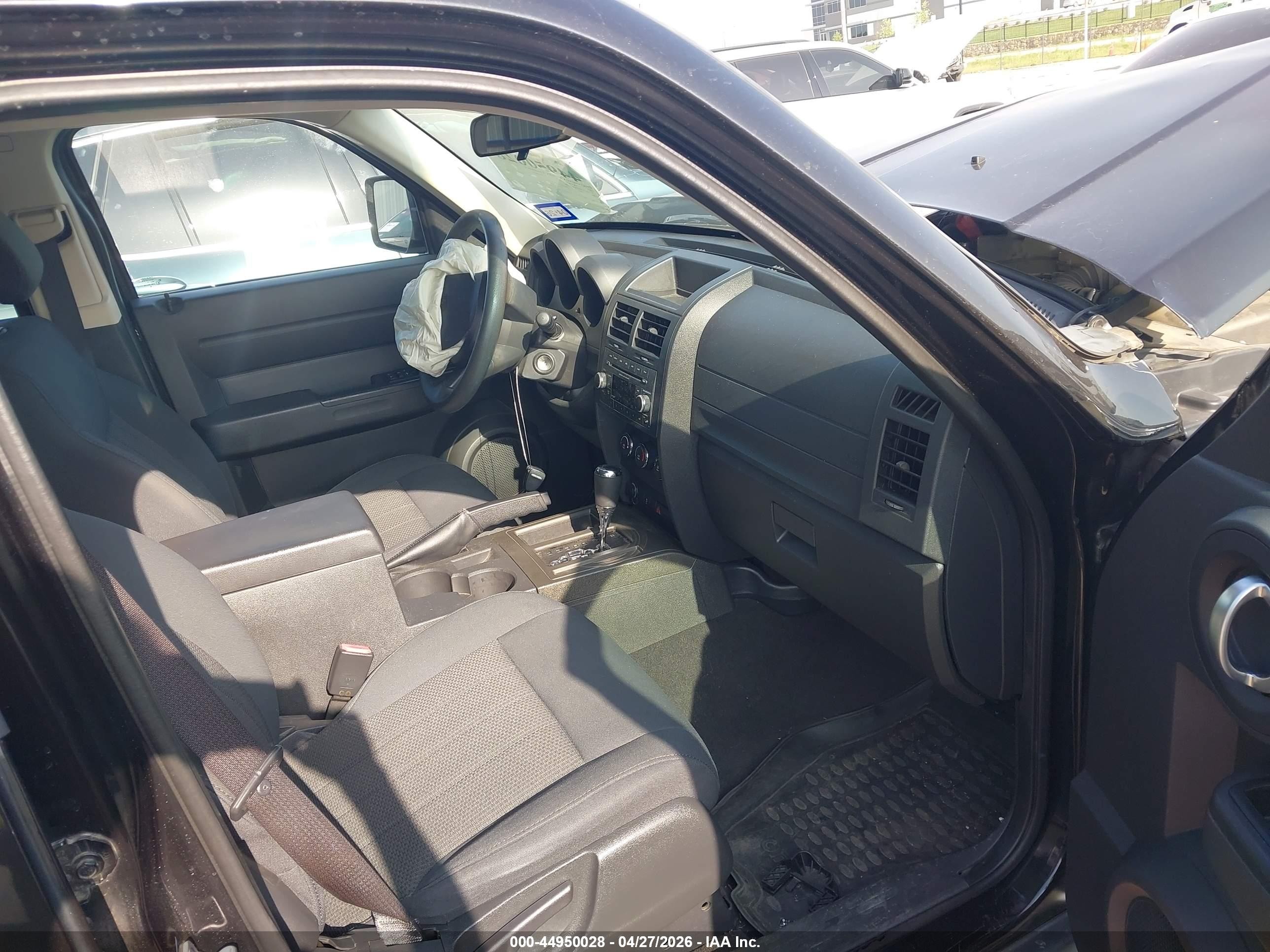 2011 Dodge Nitro Heat Черный vin: 1D4PT4GK1BW601568