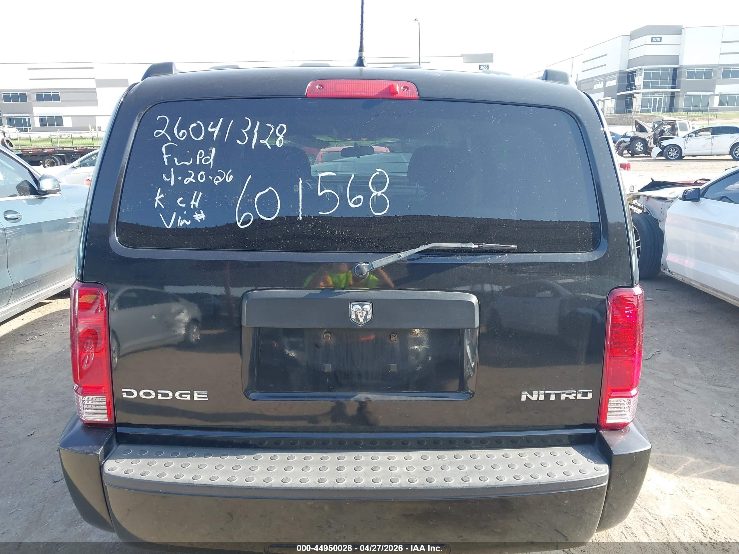 2011 Dodge Nitro Heat Черный vin: 1D4PT4GK1BW601568