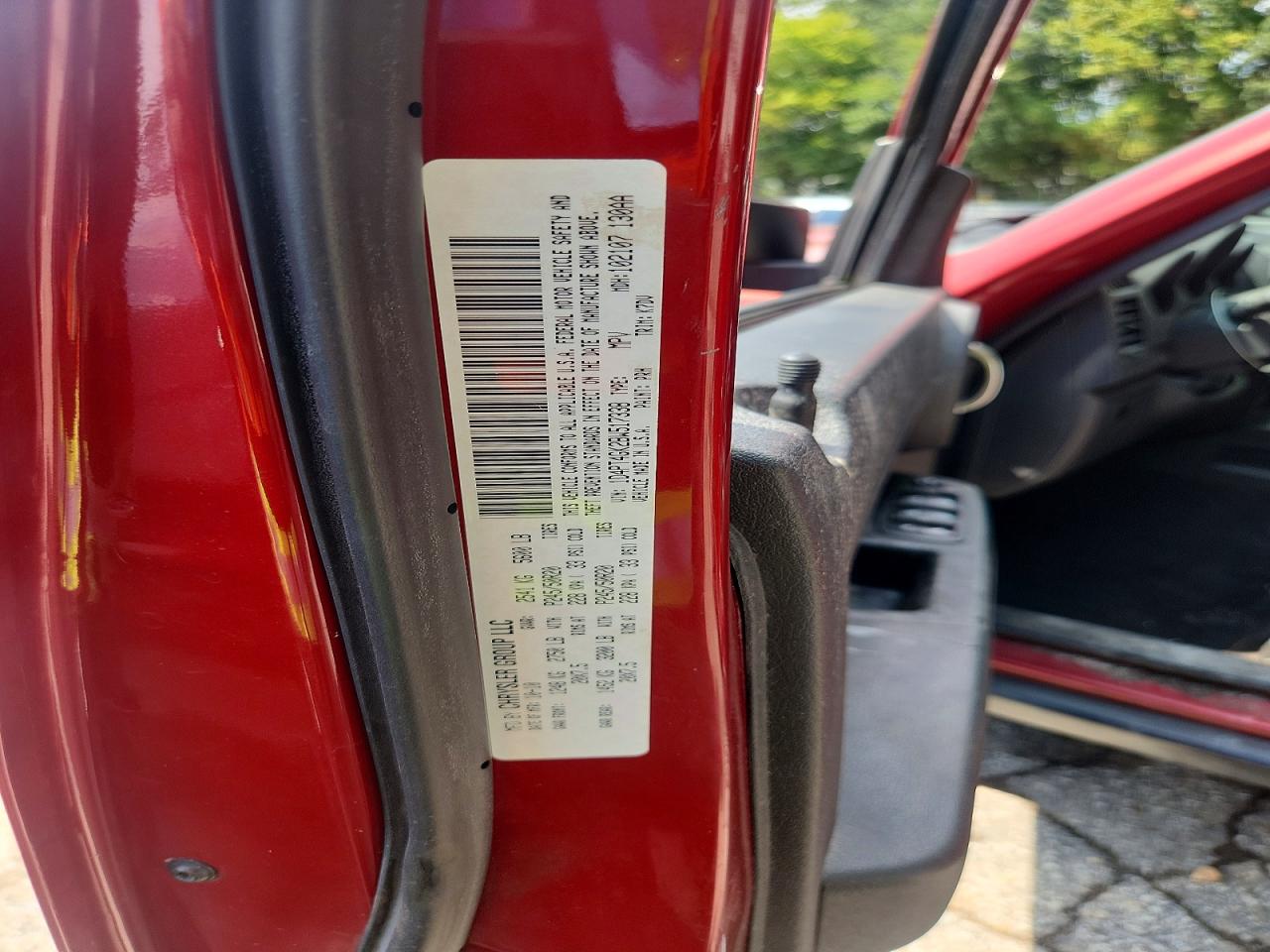 2011 Dodge Nitro Heat Red vin: 1D4PT4GK2BW517338