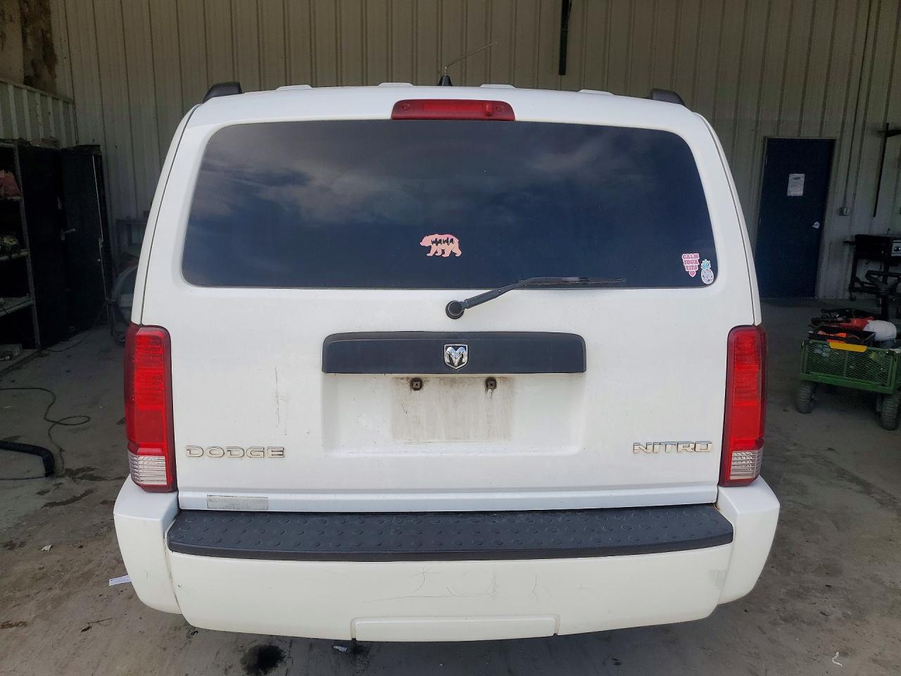 2011 Dodge Nitro Heat Белый vin: 1D4PT4GK2BW602244
