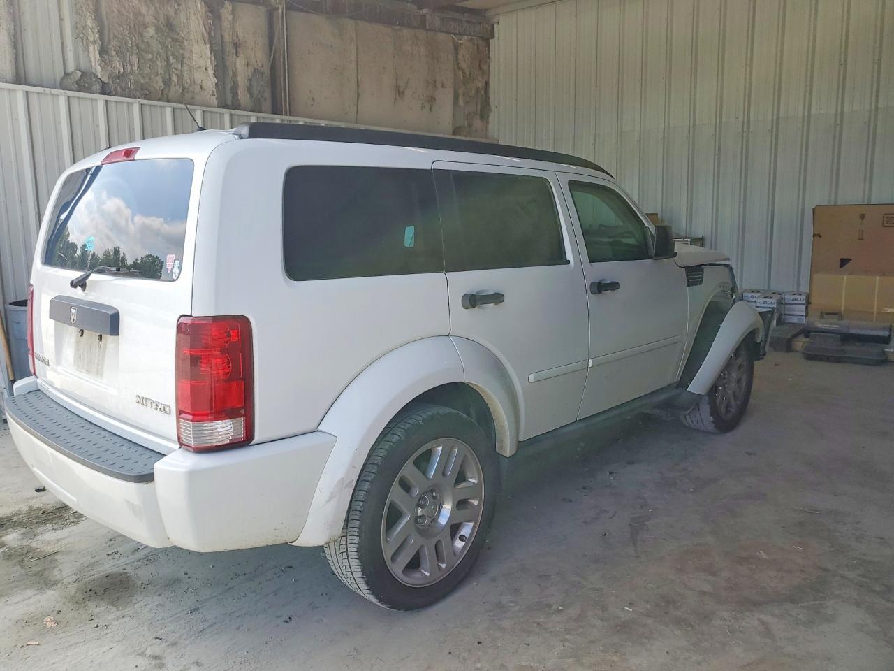 2011 Dodge Nitro Heat Белый vin: 1D4PT4GK2BW602244