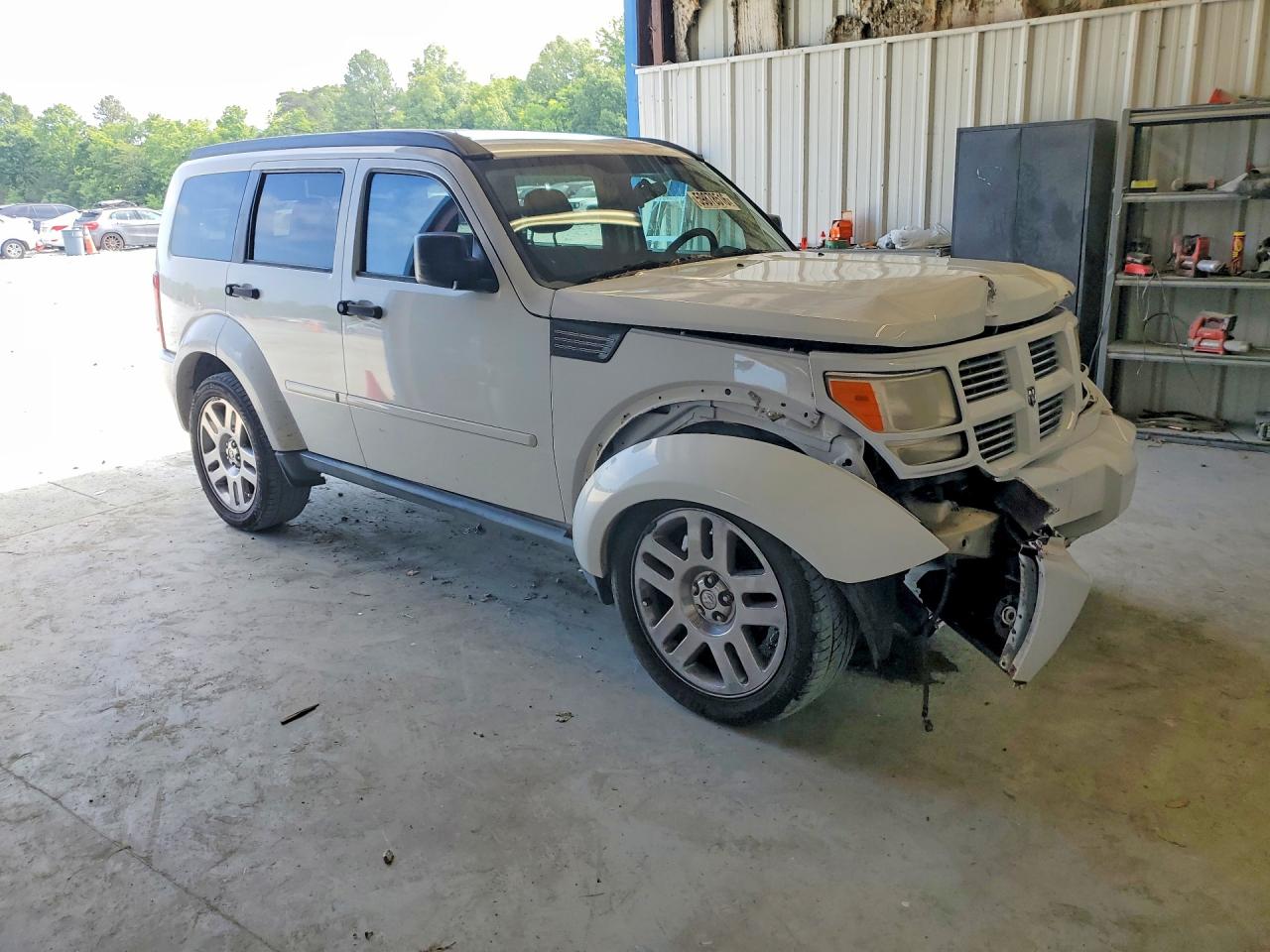 2011 Dodge Nitro Heat Белый vin: 1D4PT4GK2BW602244