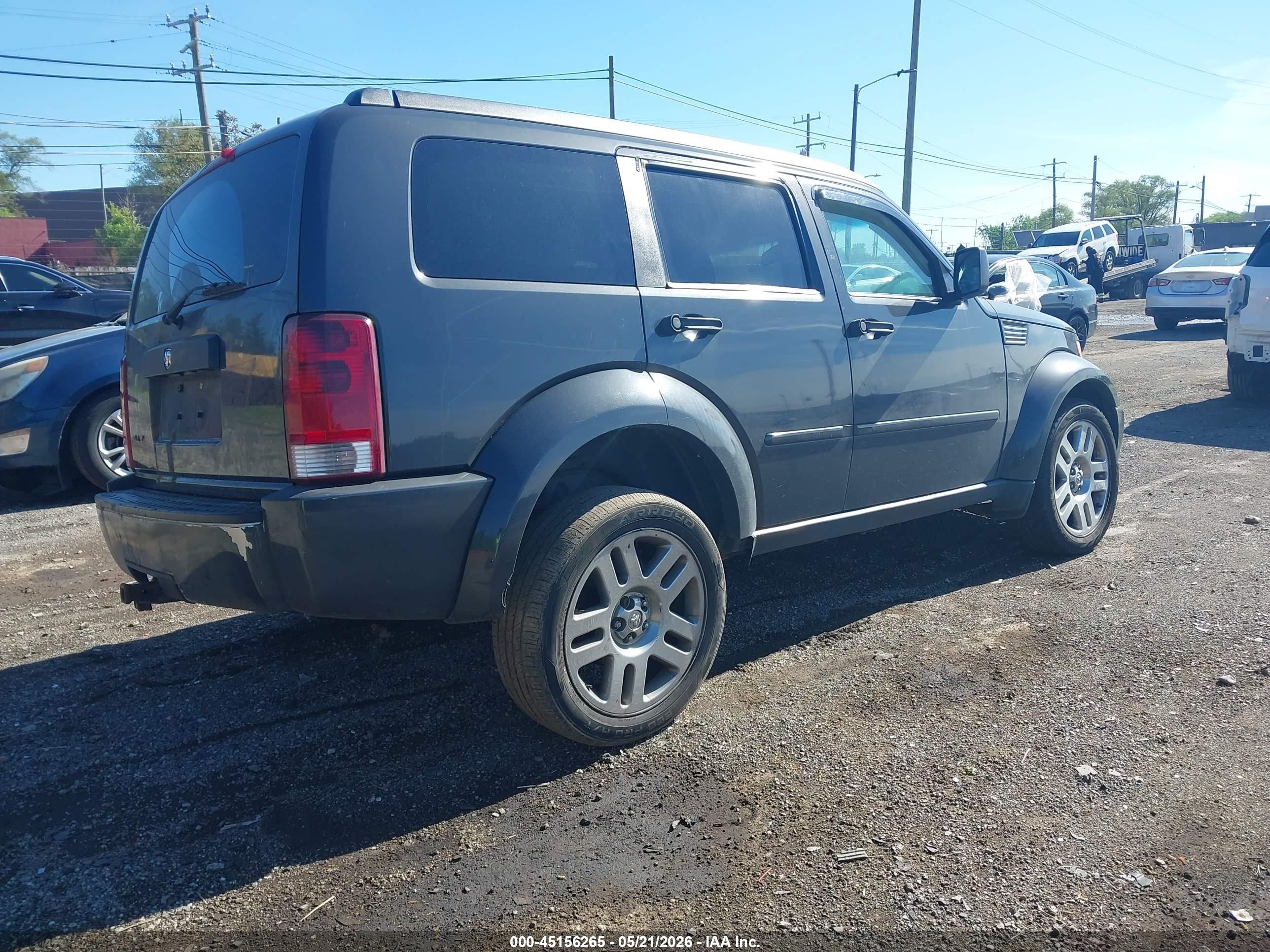 2010 Dodge Nitro Heat Gray vin: 1D4PT4GK6AW171891