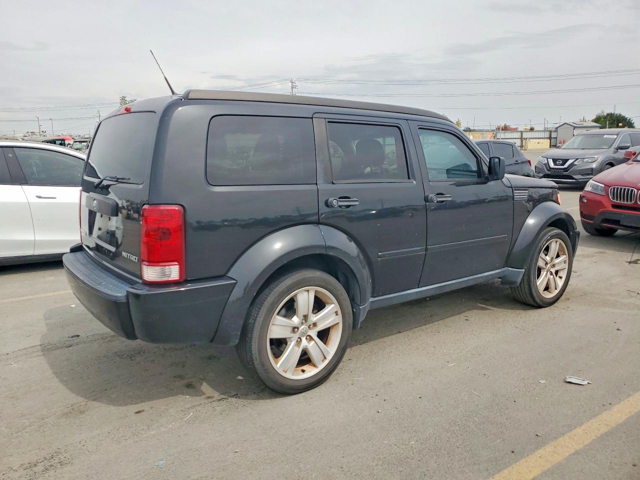 2011 Dodge Nitro Heat Черный vin: 1D4PT4GK7BW511390