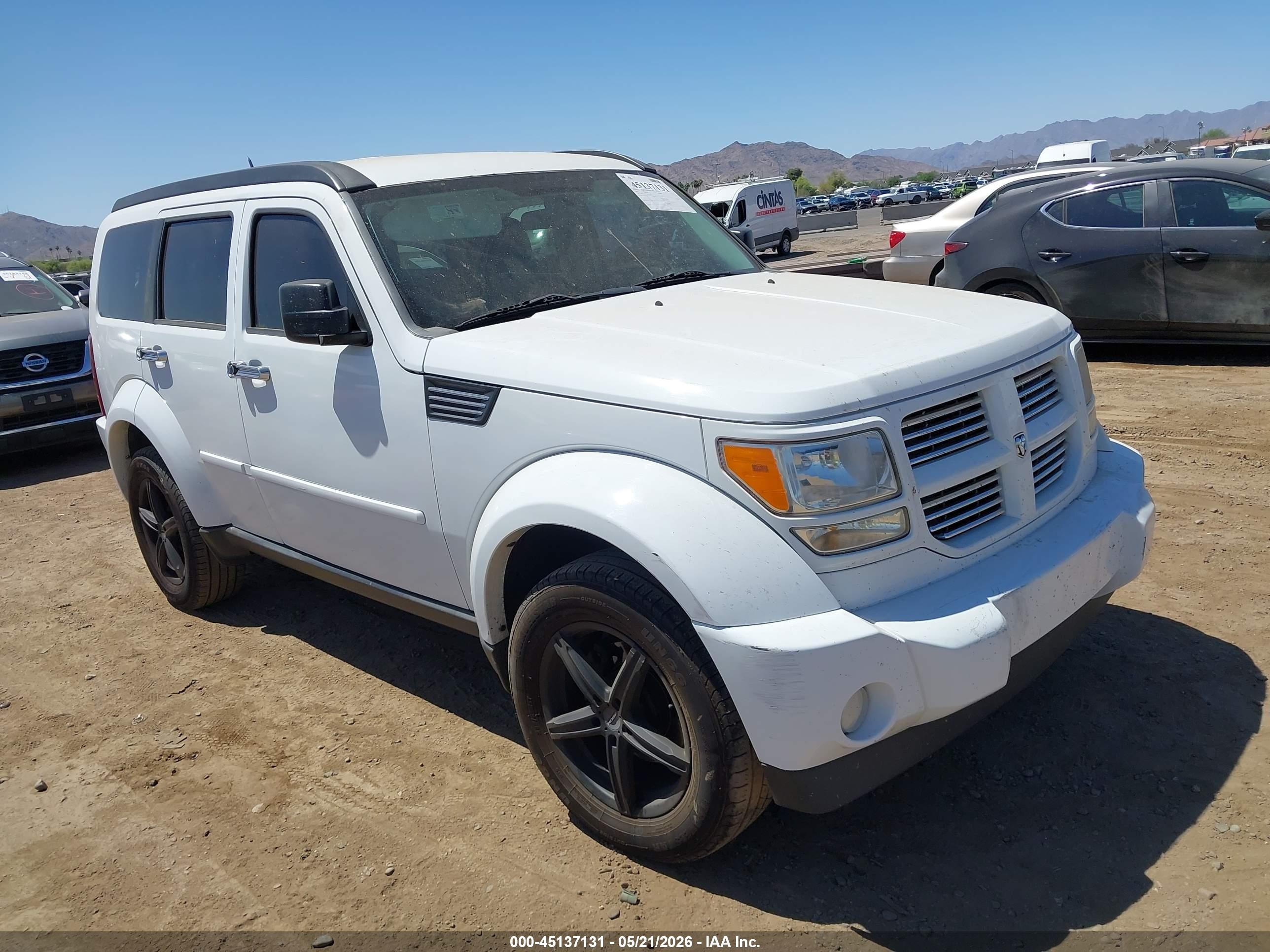 2011 Dodge Nitro Heat White vin: 1D4PT4GKXBW537191