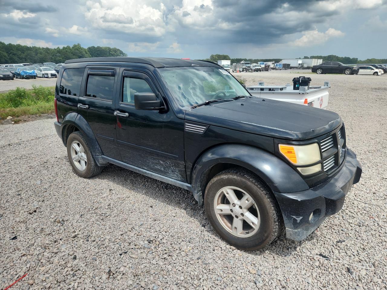 2010 Dodge Nitro Sxt Black vin: 1D4PT5GK1AW105027
