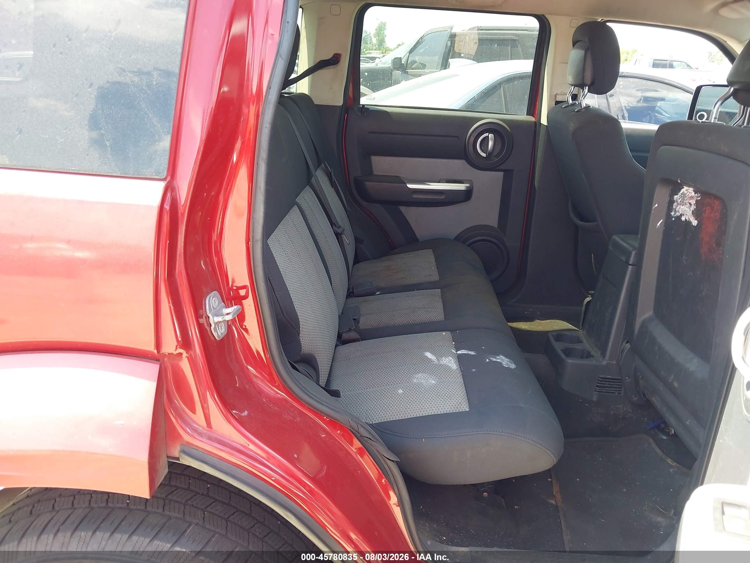 2010 Dodge Nitro Sxt Orange vin: 1D4PT5GK7AW106702