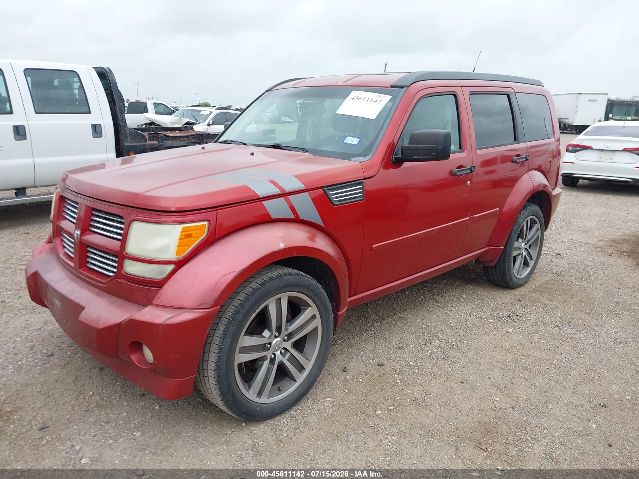 2011 Dodge Nitro Detonator Красный vin: 1D4PT6GX0BW532587