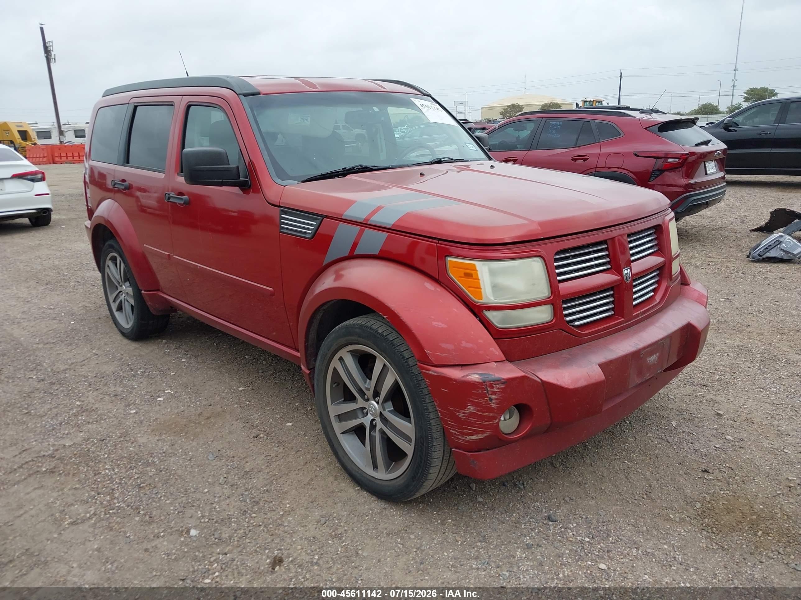 2011 Dodge Nitro Detonator Красный vin: 1D4PT6GX0BW532587