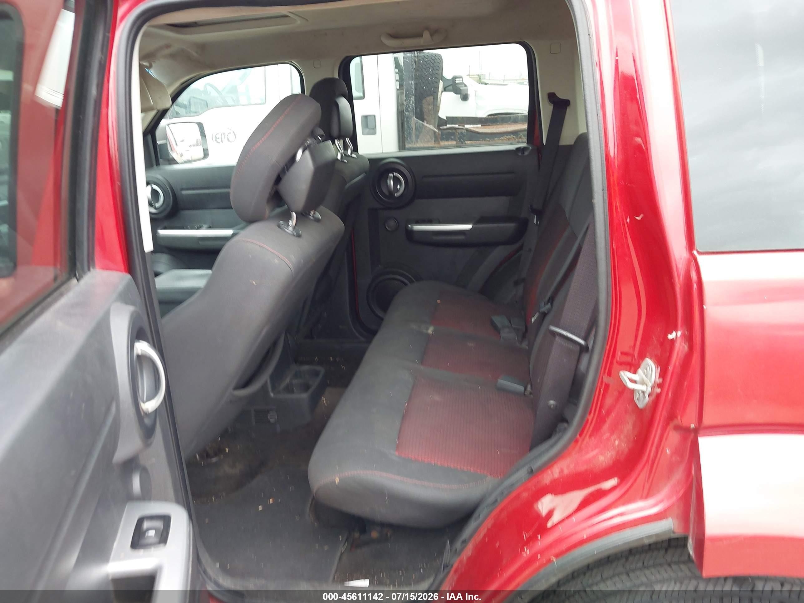 2011 Dodge Nitro Detonator Красный vin: 1D4PT6GX0BW532587