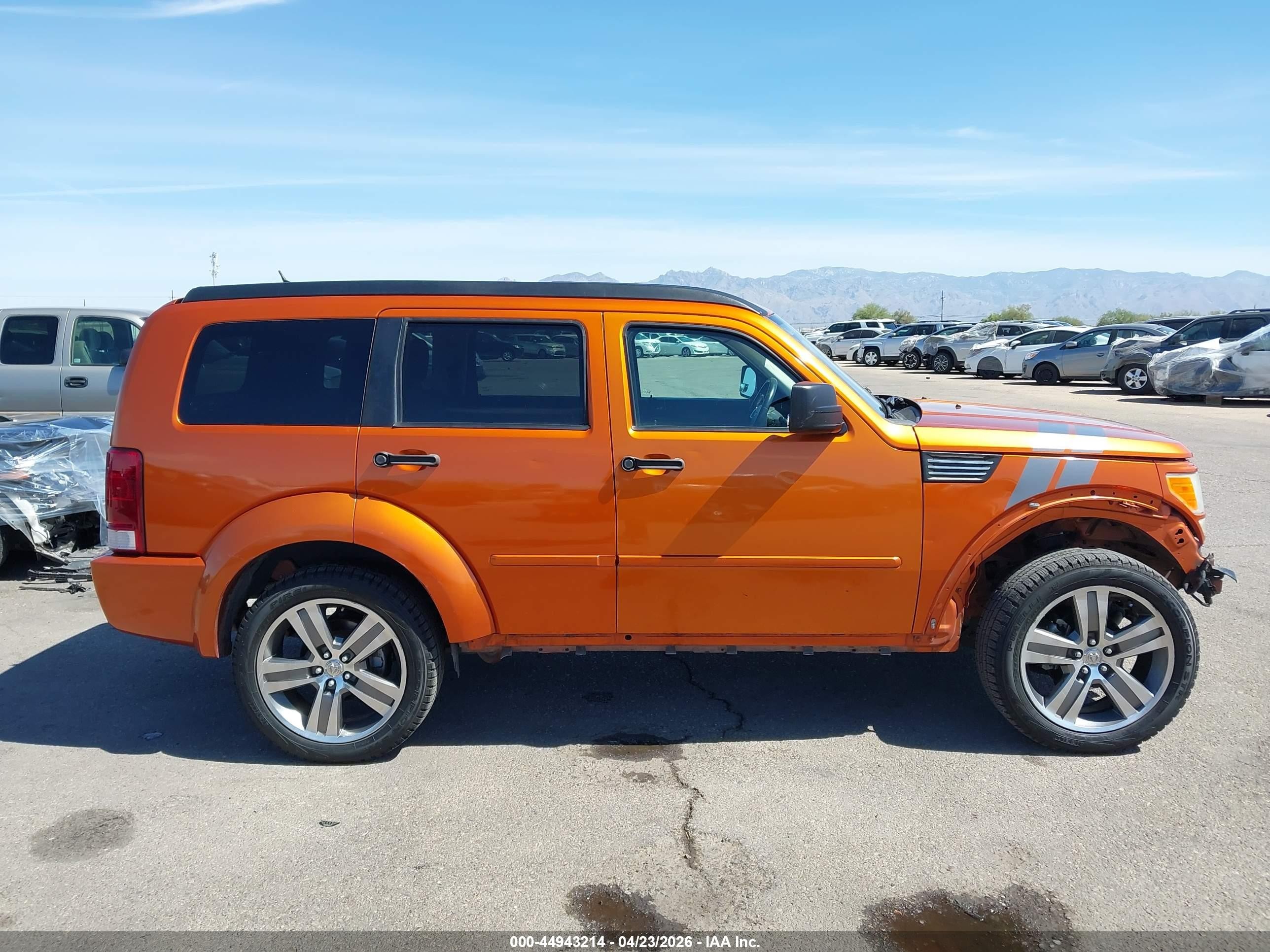 2011 Dodge Nitro Detonator Оранжевый vin: 1D4PT6GX3BW589303