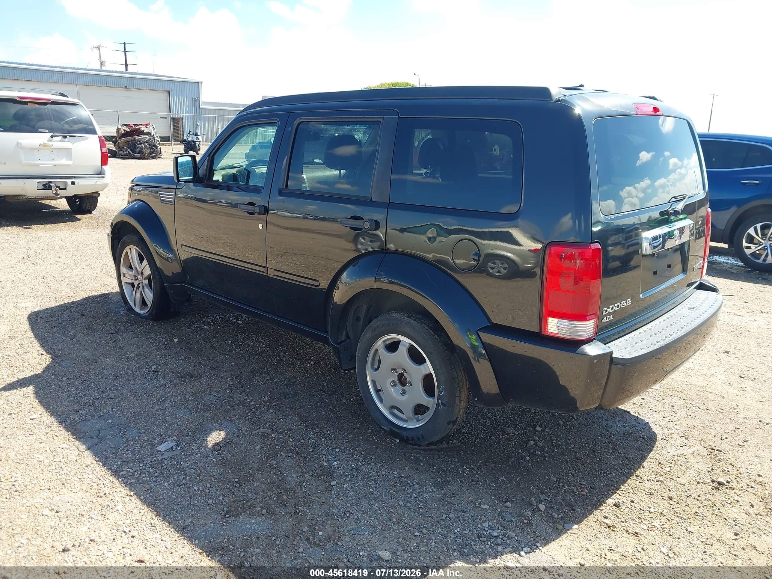 2010 Dodge Nitro Shock Black vin: 1D4PT7GX7AW163828