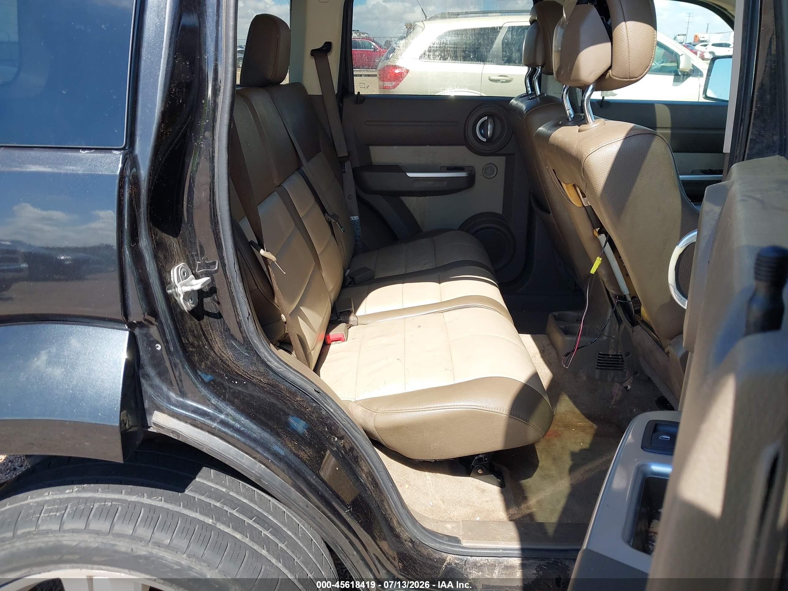 2010 Dodge Nitro Shock Black vin: 1D4PT7GX7AW163828