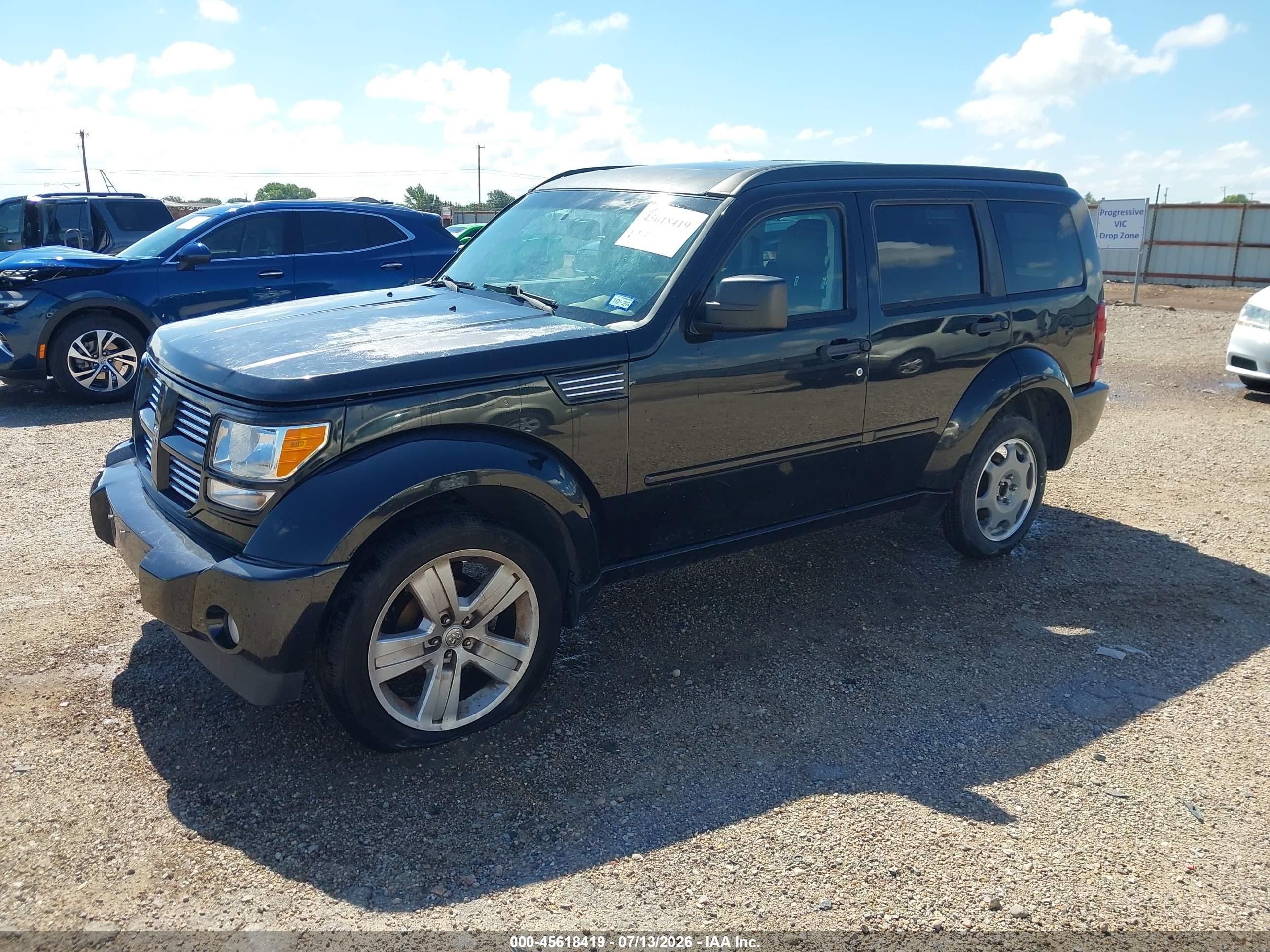 2010 Dodge Nitro Shock Black vin: 1D4PT7GX7AW163828