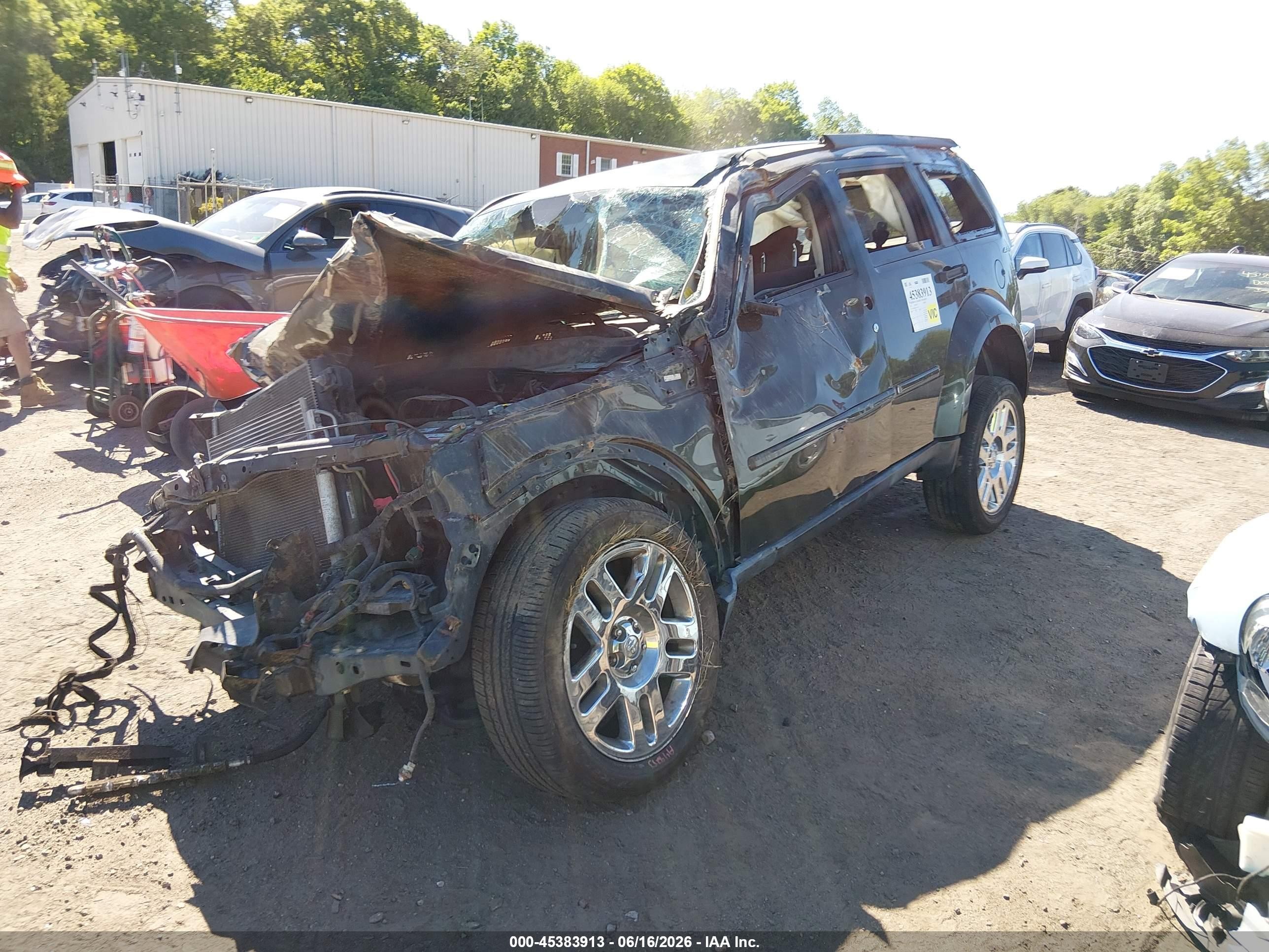 2010 Dodge Nitro Se Green vin: 1D4PU2GK0AW141836