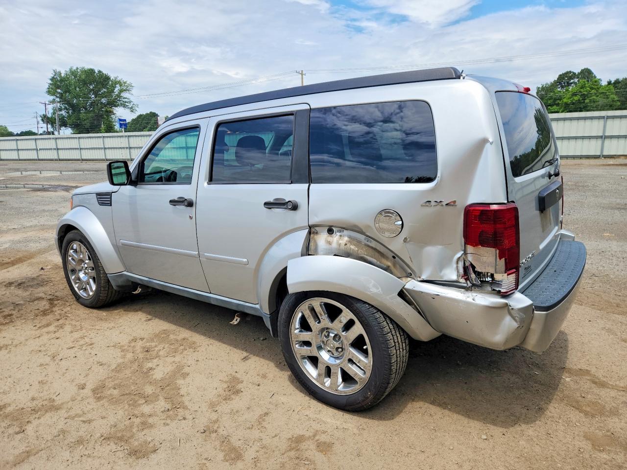2010 Dodge Nitro Se Silver vin: 1D4PU2GK2AW127355