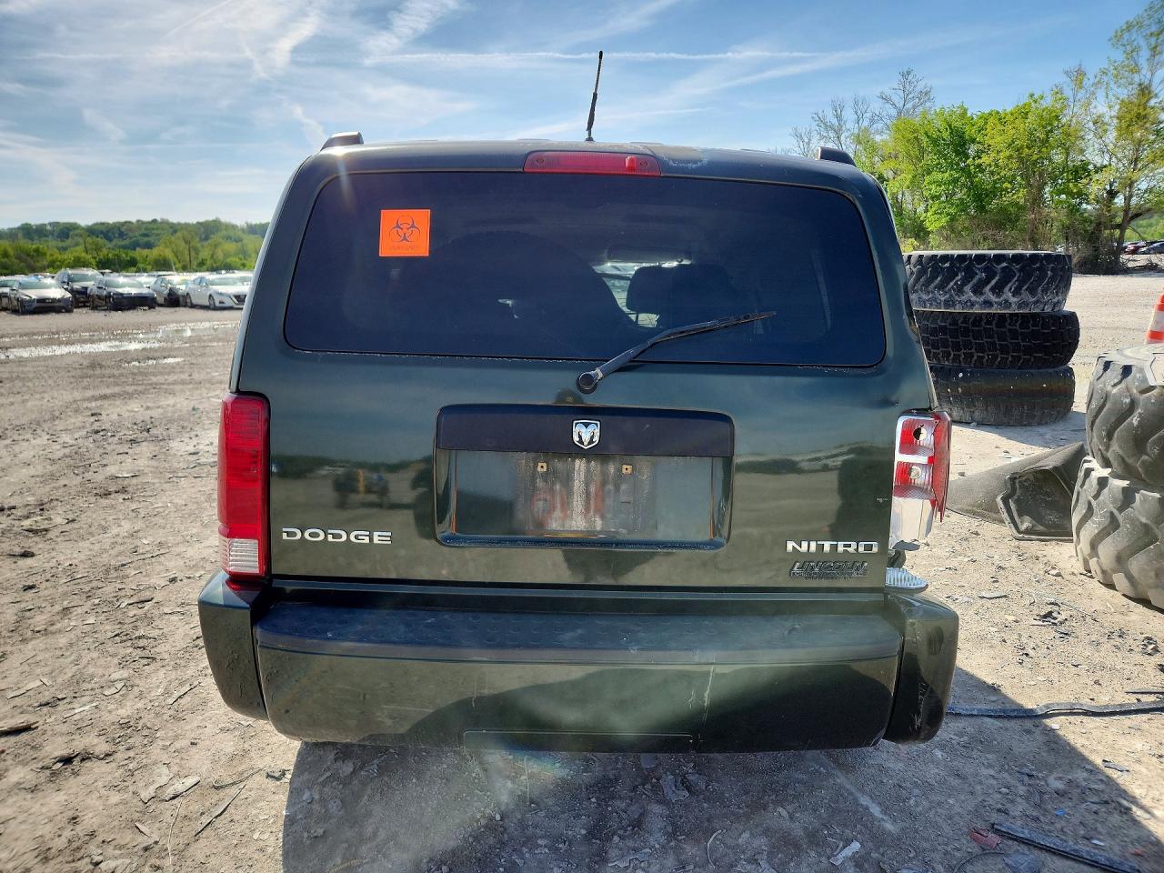 2010 Dodge Nitro Se Green vin: 1D4PU2GK3AW125159