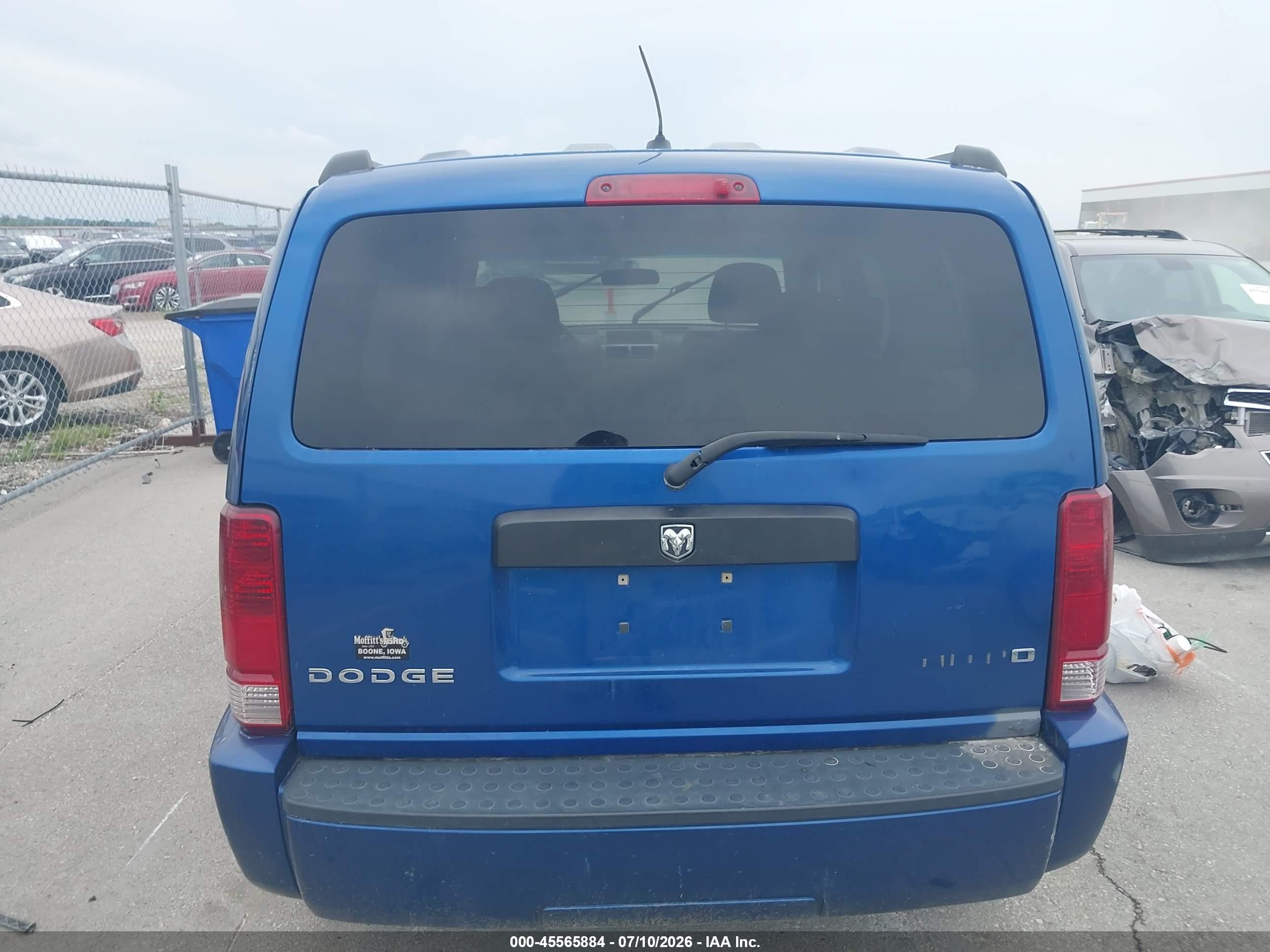 2010 Dodge Nitro Se Blue vin: 1D4PU2GK7AW106727