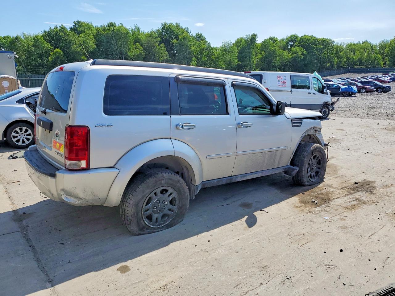 2011 Dodge Nitro Se Silver vin: 1D4PU2GK9BW507052