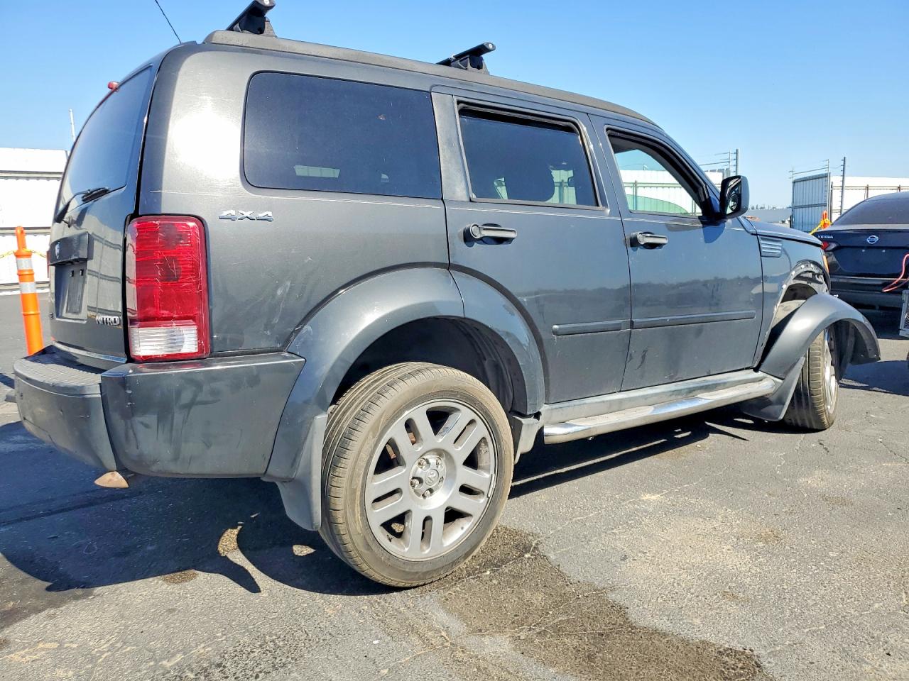 2011 Dodge Nitro Heat Черный vin: 1D4PU4GK0BW512538