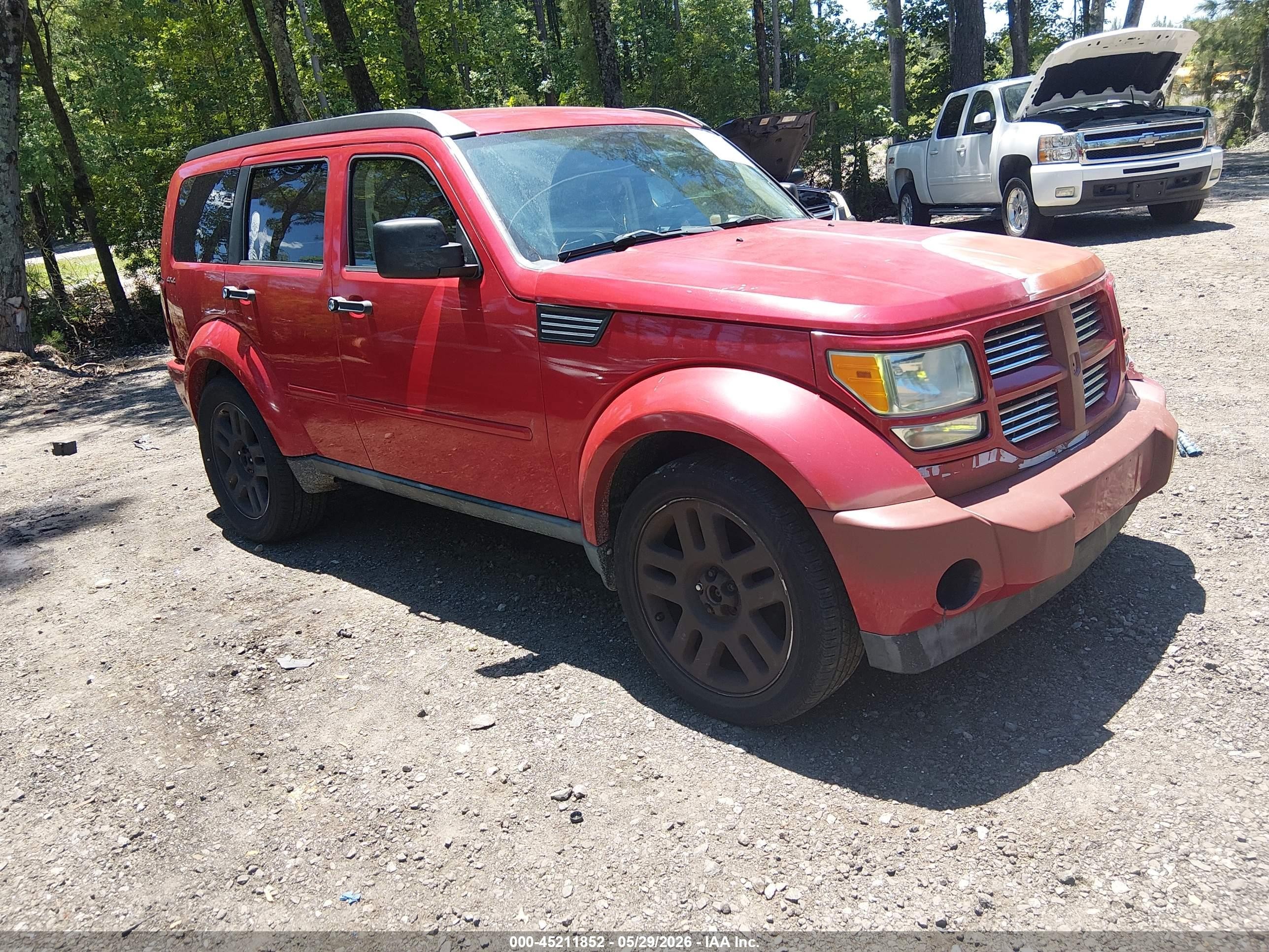 2011 Dodge Nitro Heat Red vin: 1D4PU4GK0BW603390