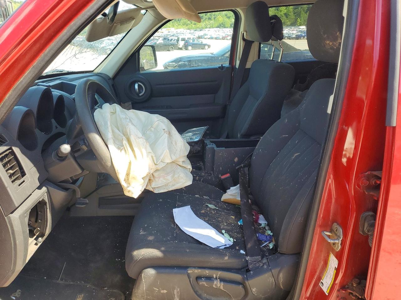 2011 Dodge Nitro Se Red vin: 1D4PU4GK0BW603406