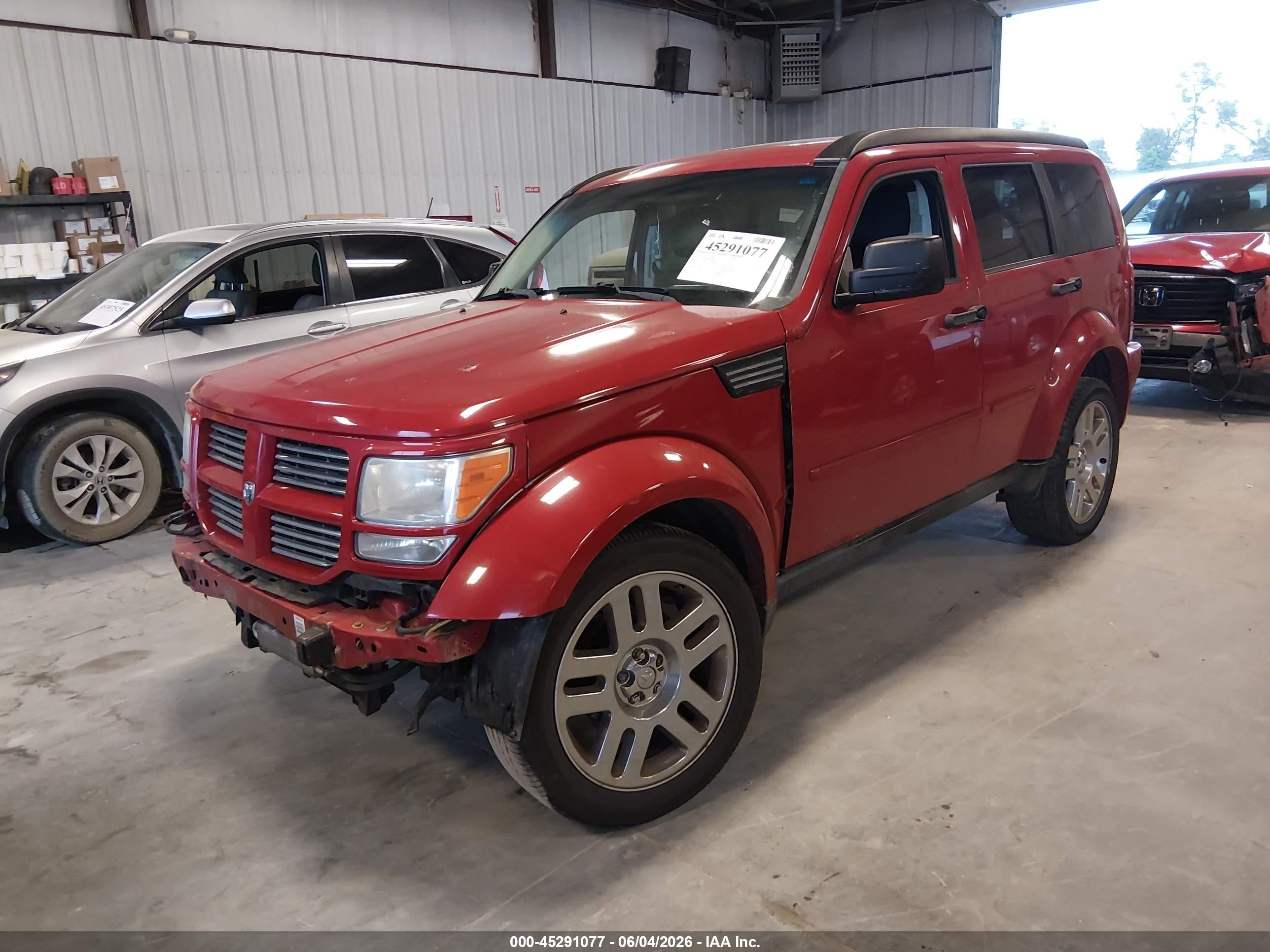 2011 Dodge Nitro Heat Red vin: 1D4PU4GK2BW605996