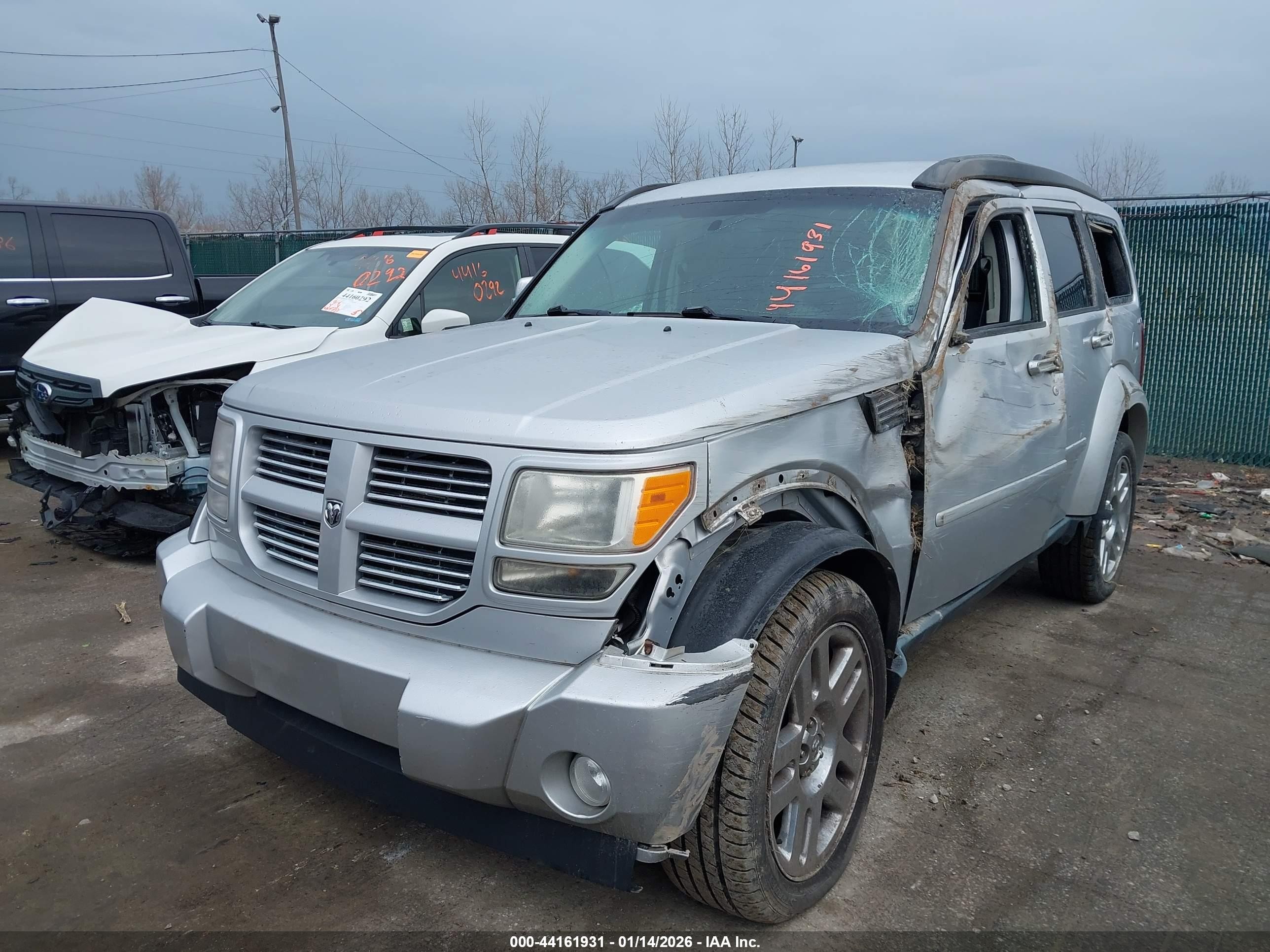 2011 Dodge Nitro Heat Silver vin: 1D4PU4GK5BW590801