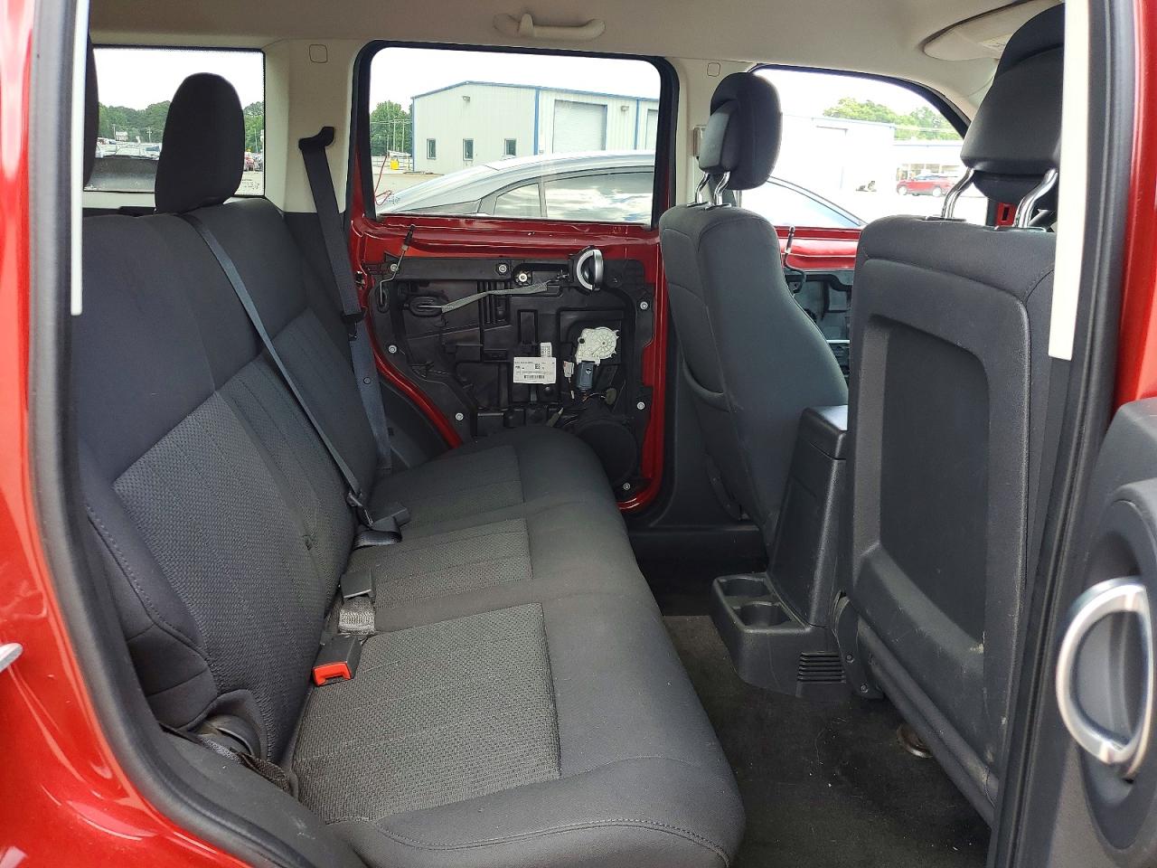 2011 Dodge Nitro Heat Красный vin: 1D4PU4GK6BW532681