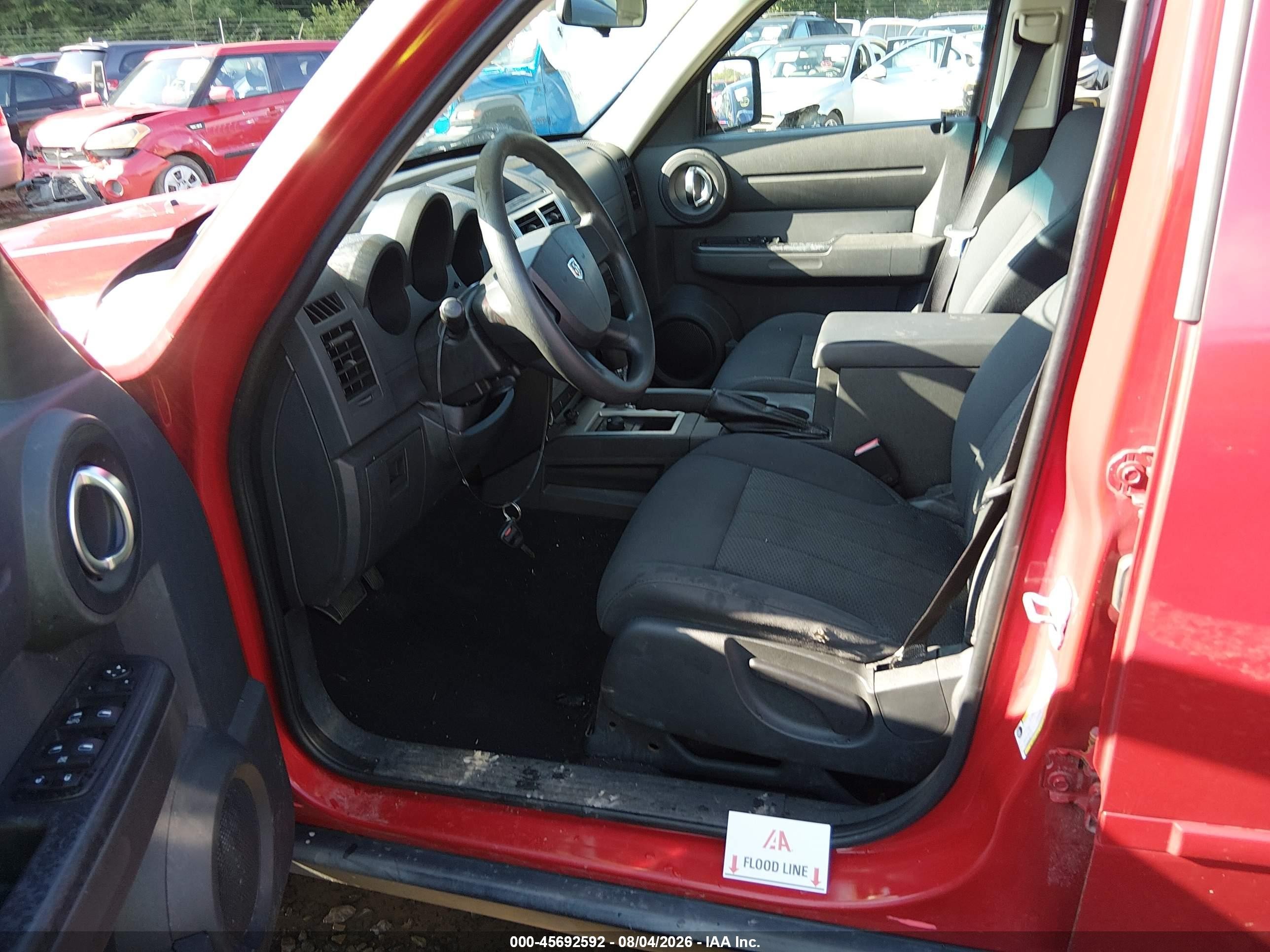 2011 Dodge Nitro Heat Red vin: 1D4PU4GK7BW603368
