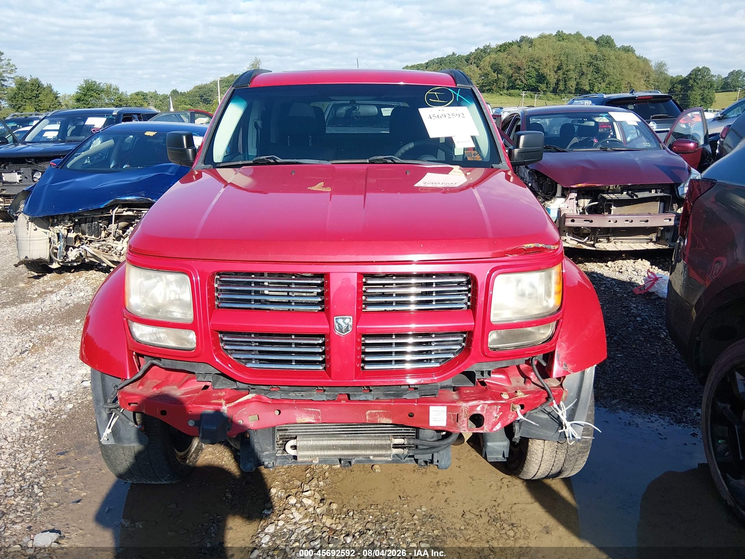 2011 Dodge Nitro Heat Red vin: 1D4PU4GK7BW603368