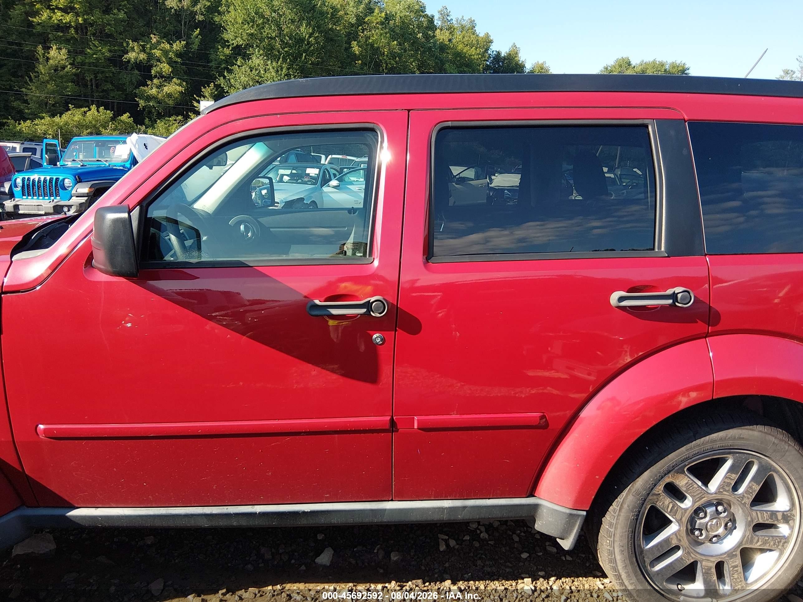 2011 Dodge Nitro Heat Red vin: 1D4PU4GK7BW603368