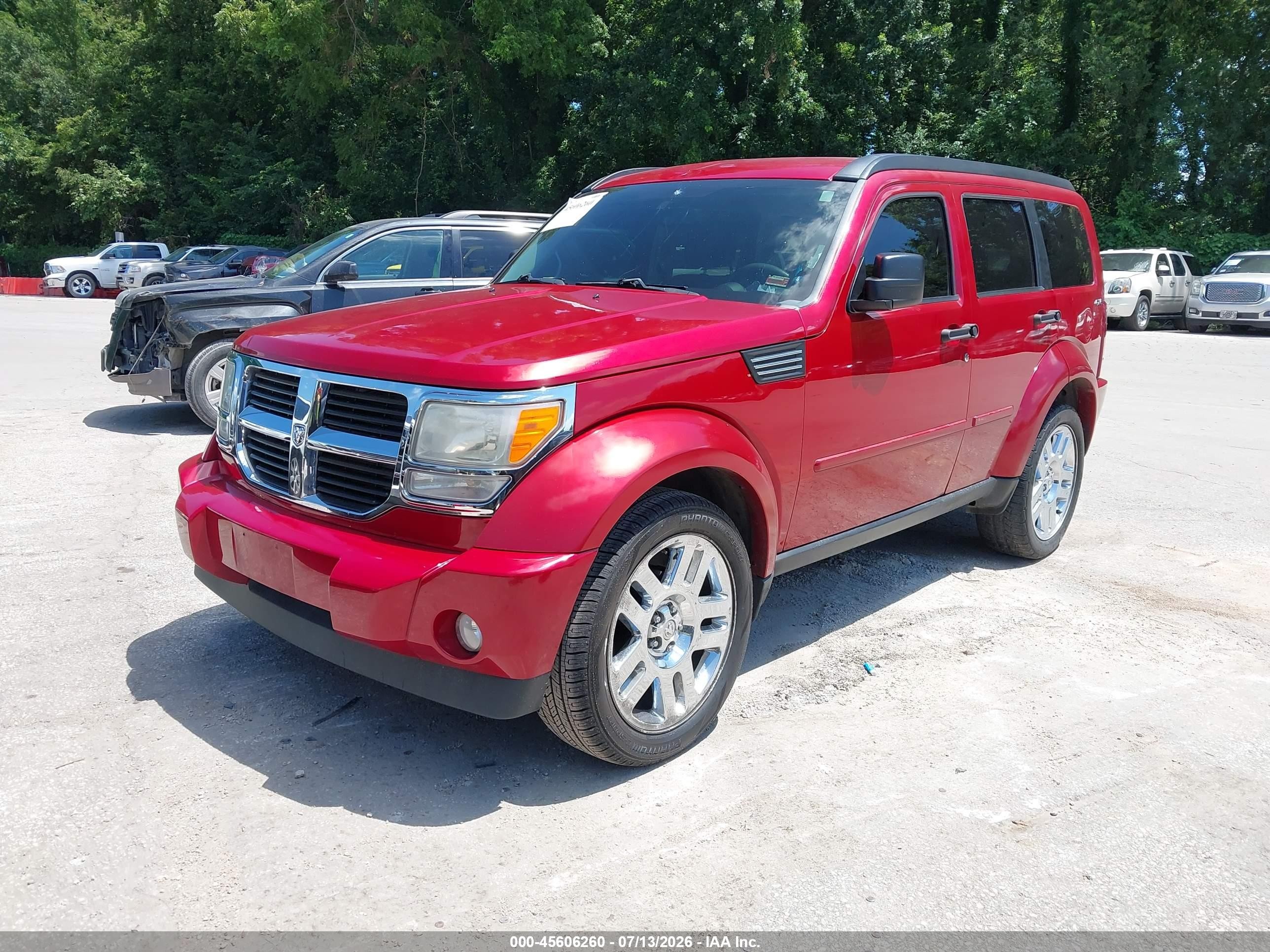 2011 Dodge Nitro Heat Красный vin: 1D4PU4GXXBW504989