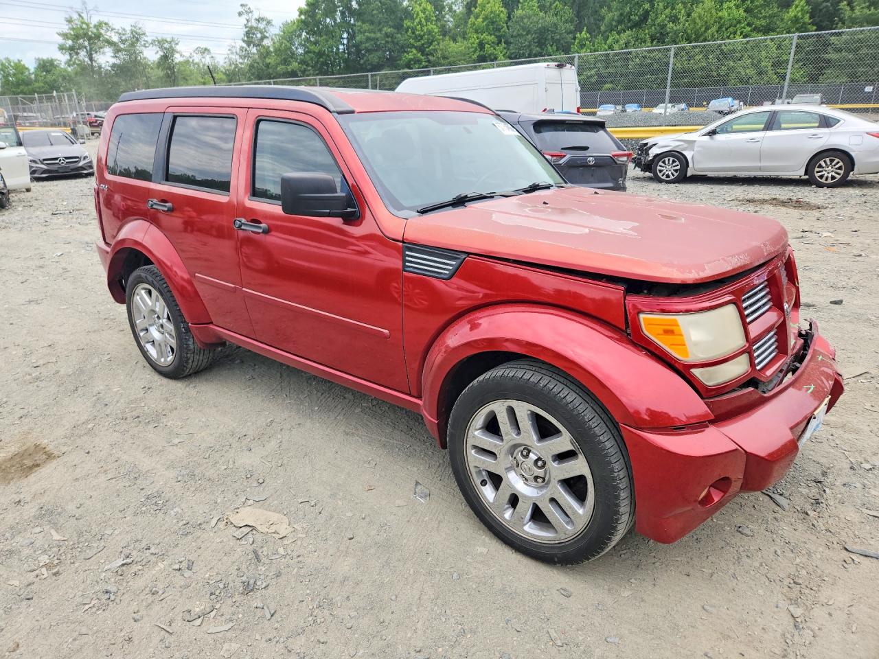 2010 Dodge Nitro Sxt Red vin: 1D4PU5GK6AW127179