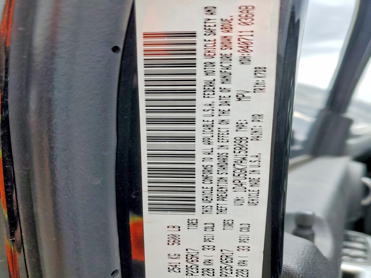 2010 Dodge Nitro Sxt Black vin: 1D4PU5GK7AW158098