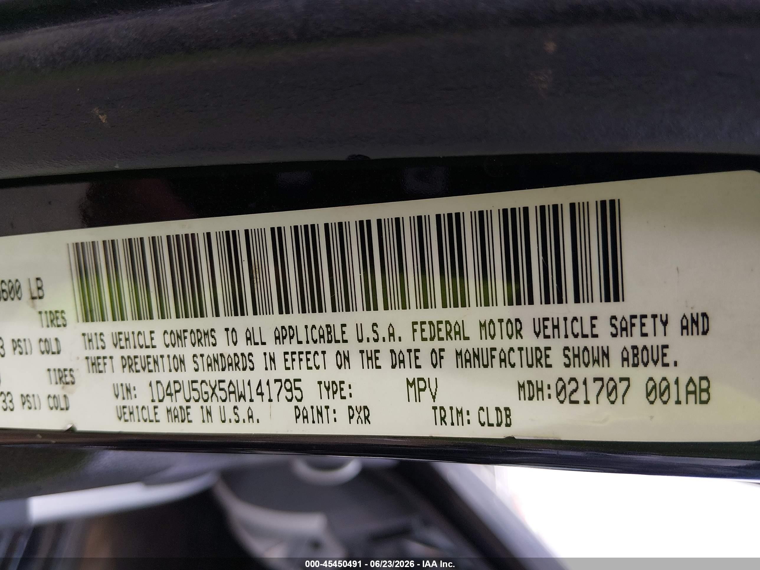 2010 Dodge Nitro Sxt Black vin: 1D4PU5GX5AW141795