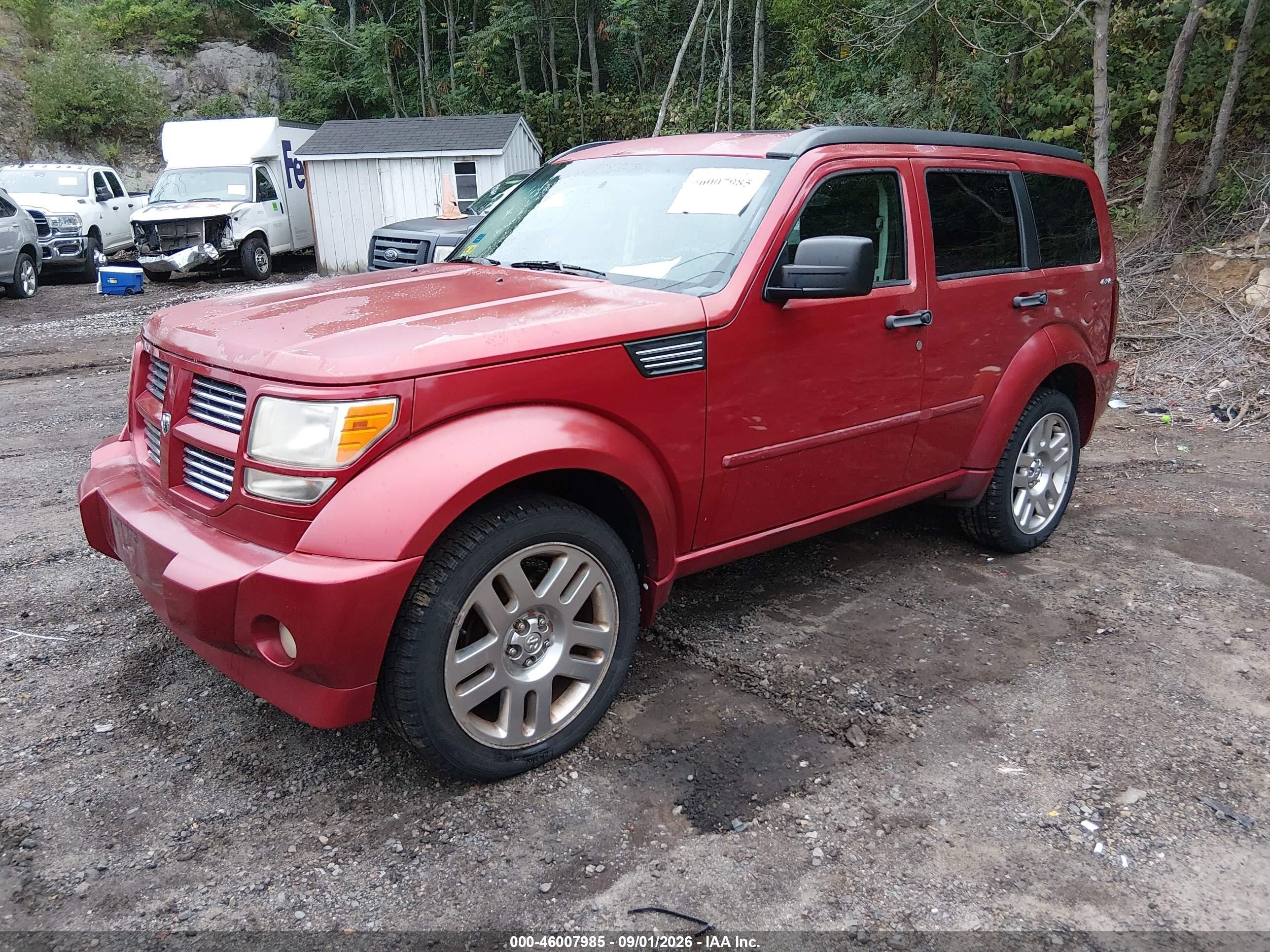 2010 Dodge Nitro Detonator Red vin: 1D4PU6GX1AW153285