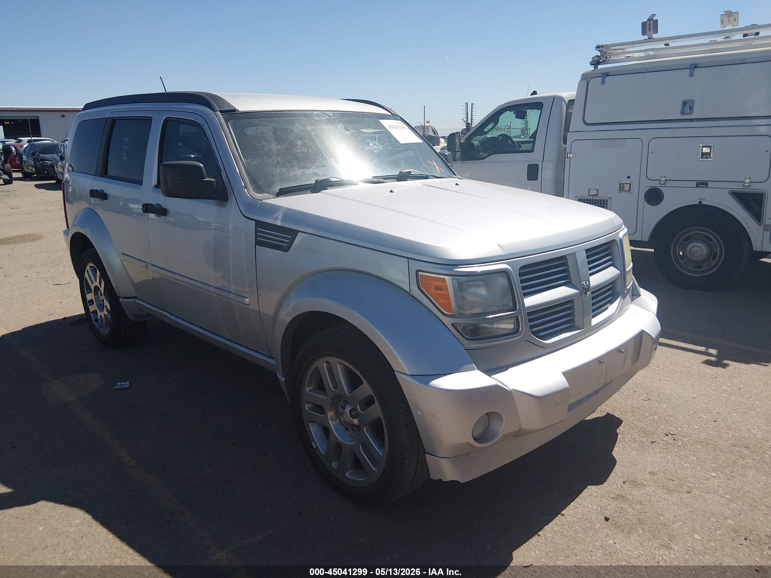 2010 Dodge Nitro Detonator Silver vin: 1D4PU6GXXAW158730