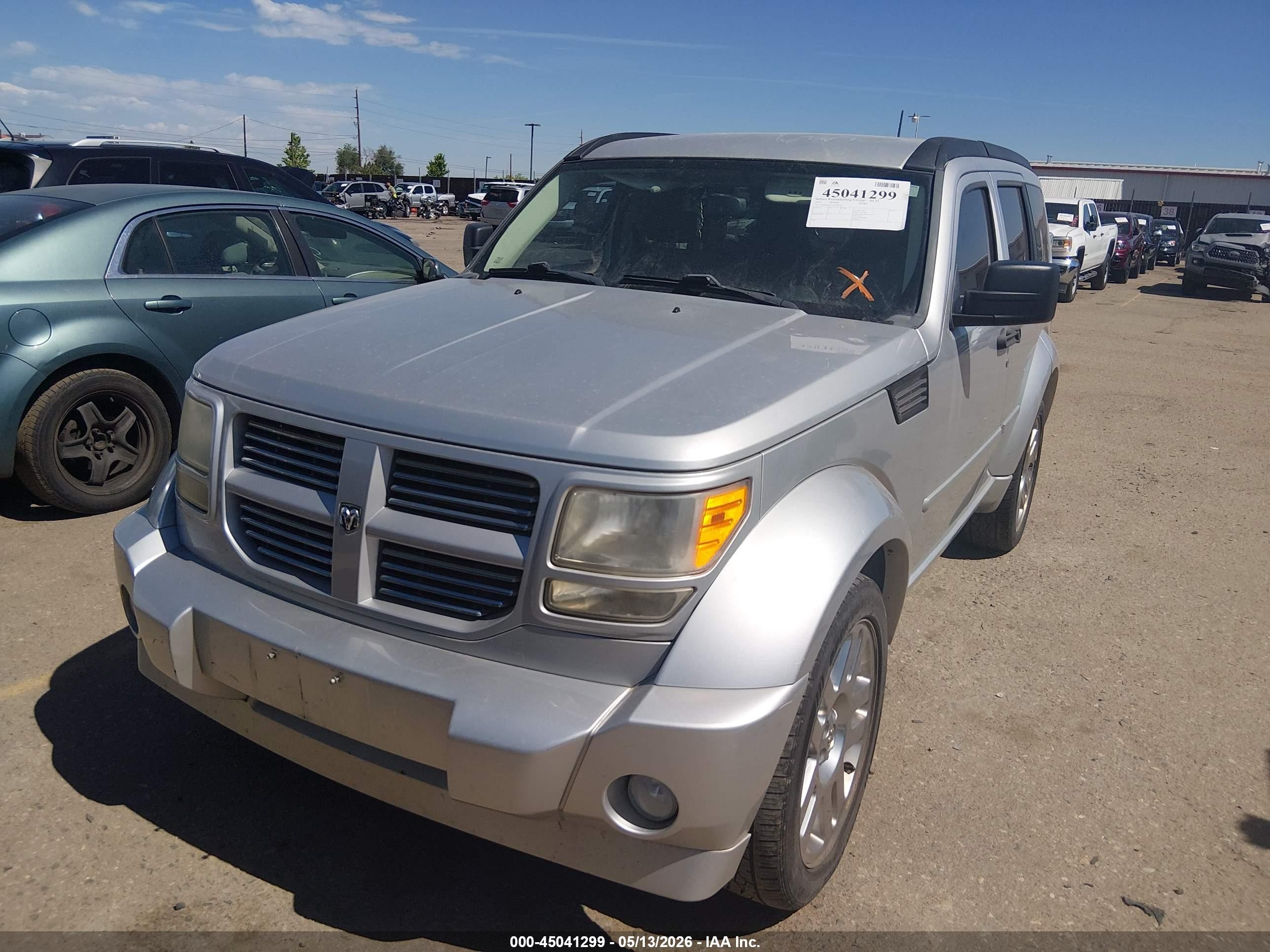 2010 Dodge Nitro Detonator Silver vin: 1D4PU6GXXAW158730