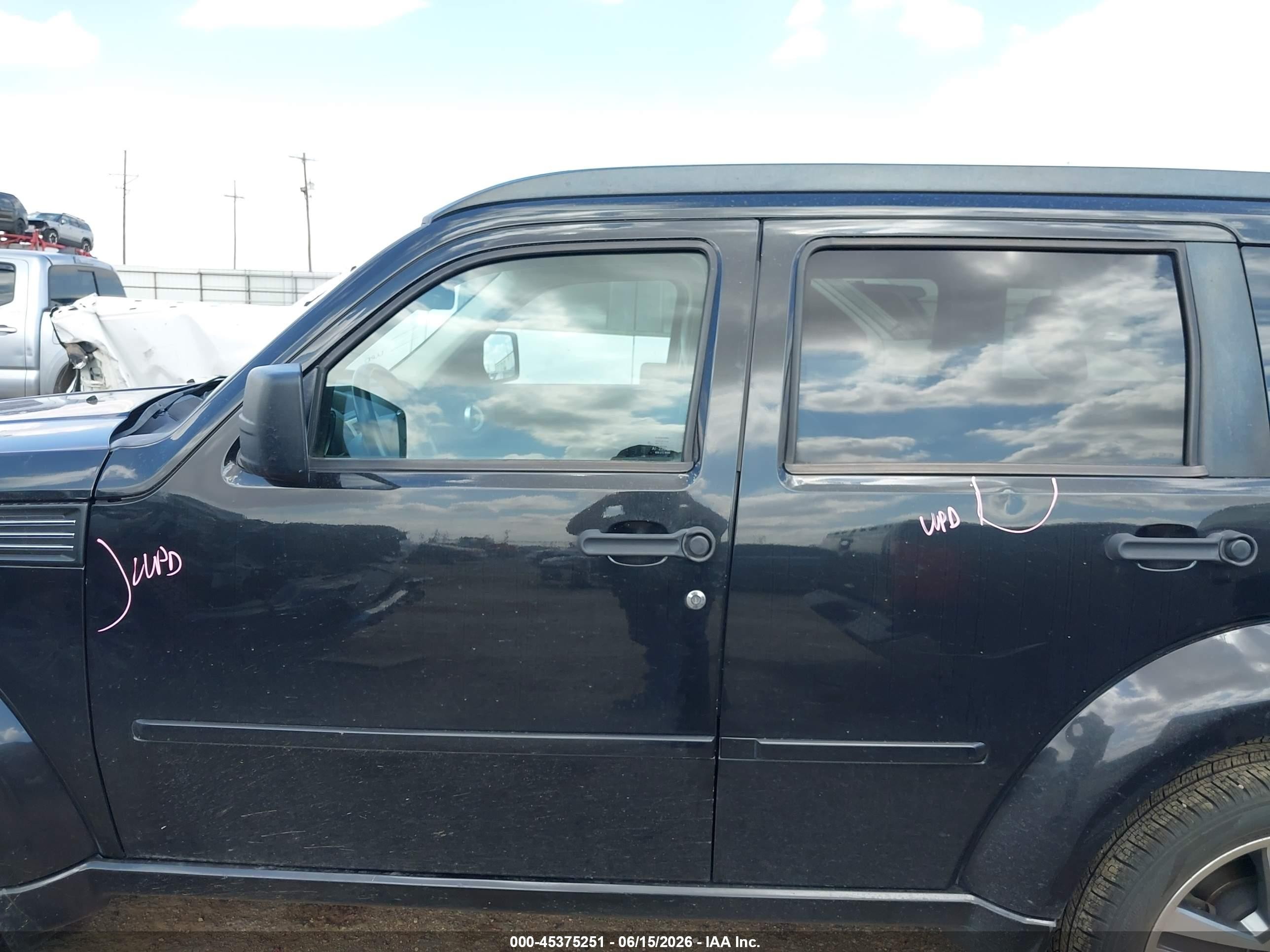 2011 Dodge Nitro Shock Black vin: 1D4PU7GX3BW553128
