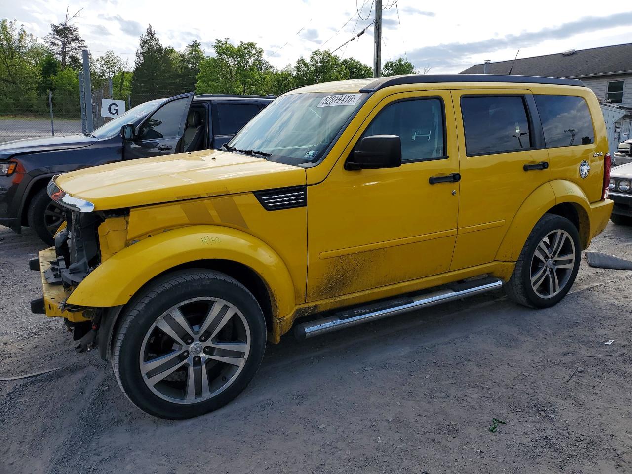 2011 Dodge Nitro Shock Yellow vin: 1D4PU7GX4BW504410