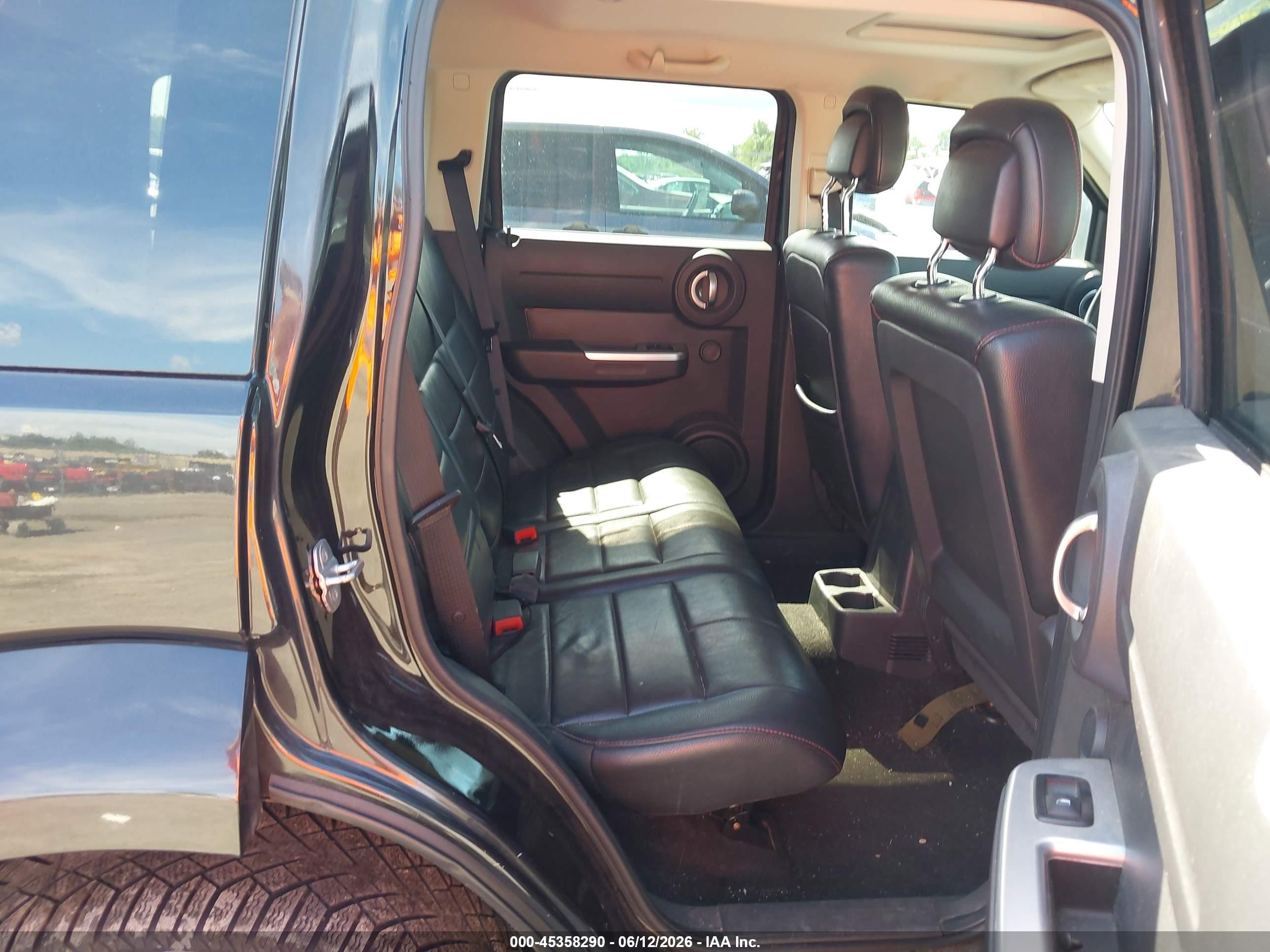 2011 Dodge Nitro Shock Black vin: 1D4PU7GX9BW525513