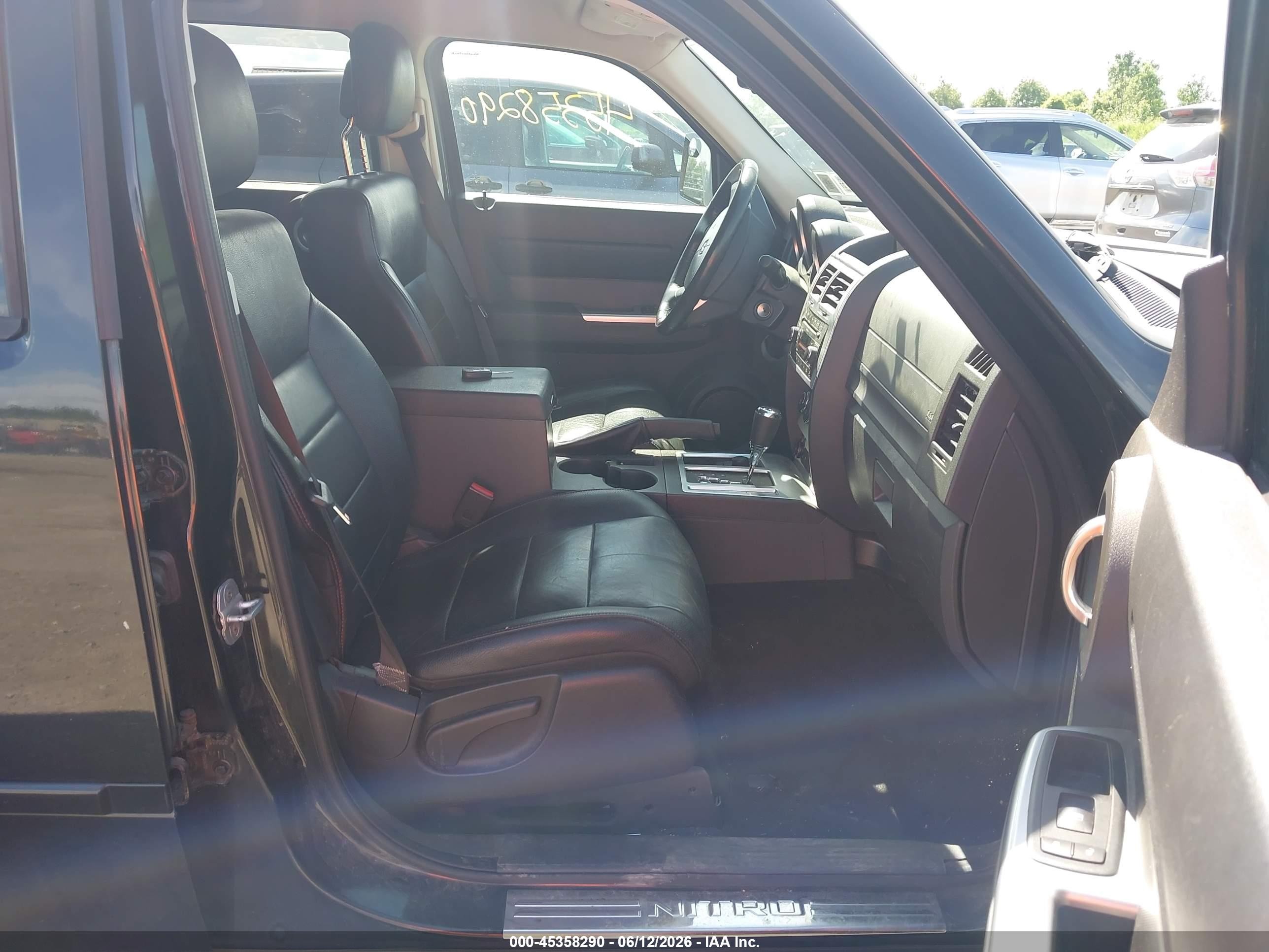 2011 Dodge Nitro Shock Black vin: 1D4PU7GX9BW525513