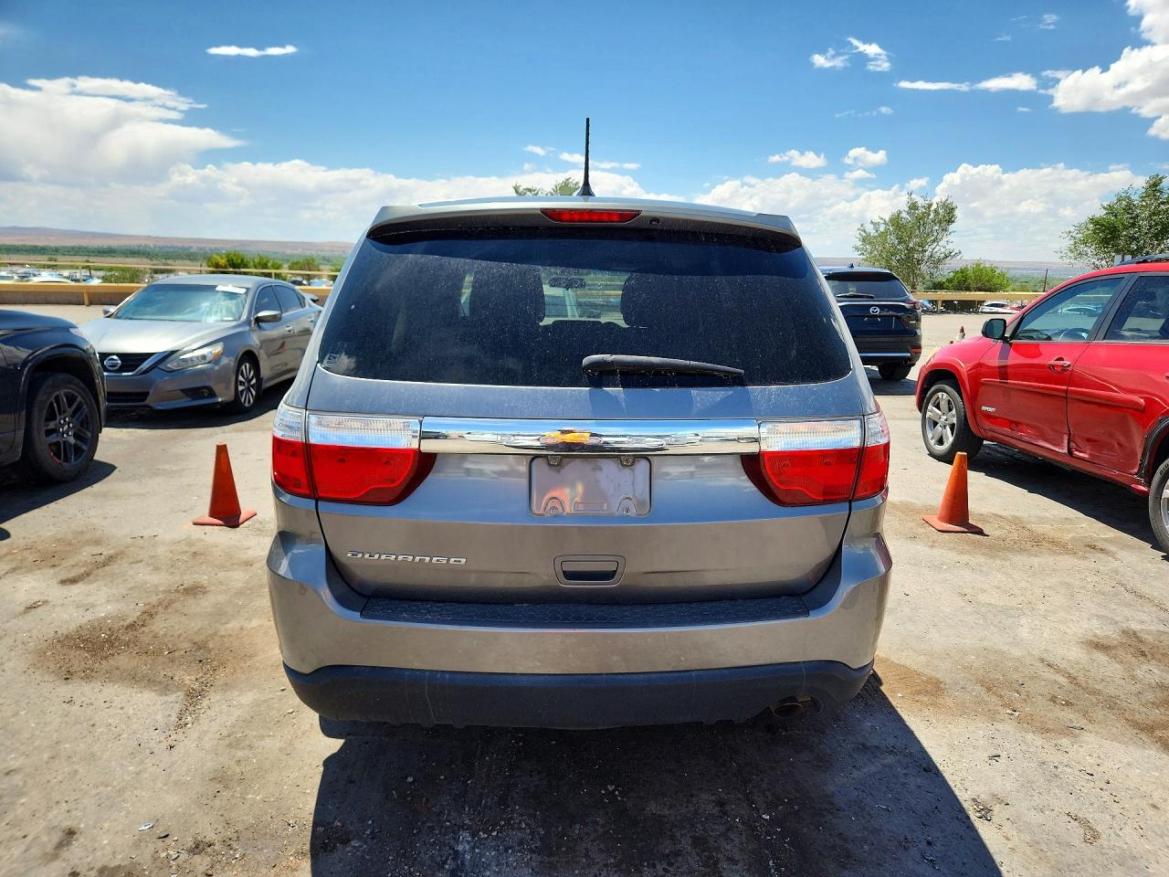 2011 Dodge Durango Express Gray vin: 1D4RD2GG0BC697023