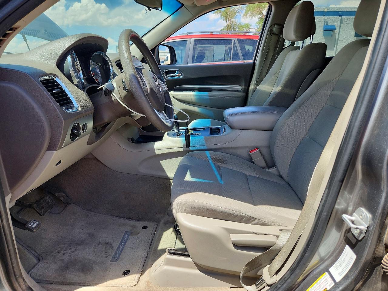2011 Dodge Durango Express Gray vin: 1D4RD2GG0BC697023