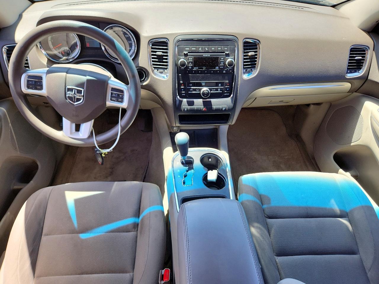 2011 Dodge Durango Express Gray vin: 1D4RD2GG0BC697023