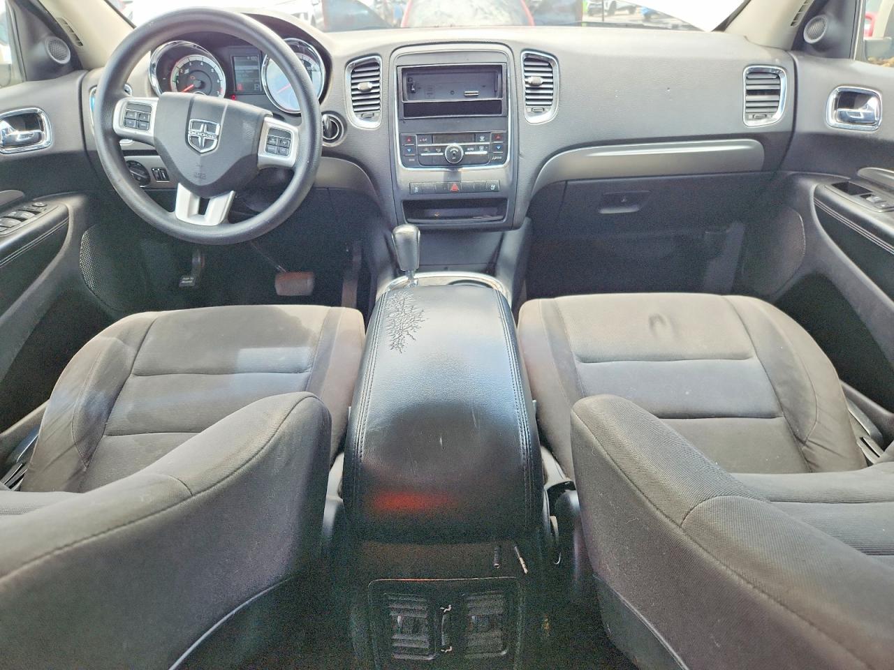 2011 Dodge Durango Express White vin: 1D4RD2GG3BC653128