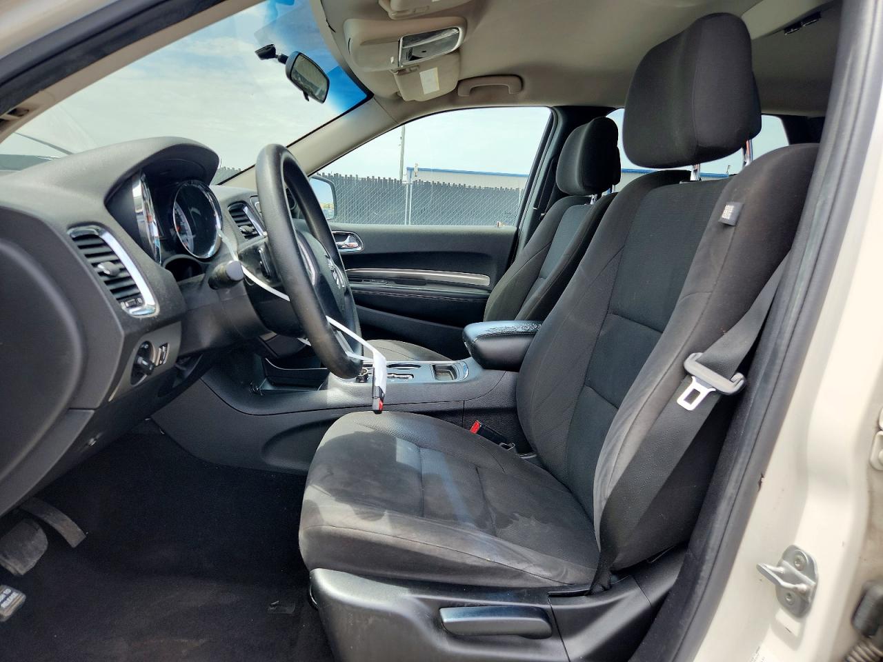 2011 Dodge Durango Express White vin: 1D4RD2GG3BC653128